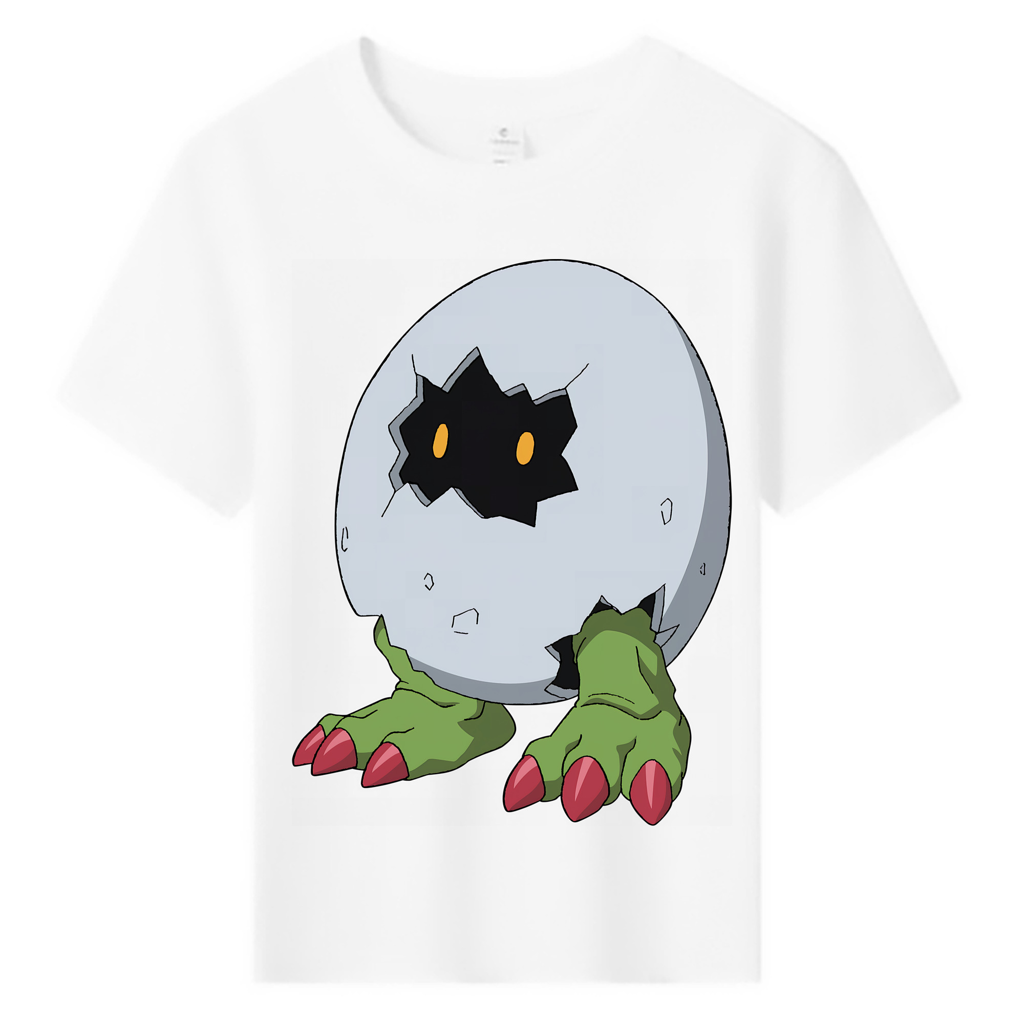（画像用） Digimon デジタルモンスター/デジモン 綿100％キッズTシャツ（フロントプリント）
