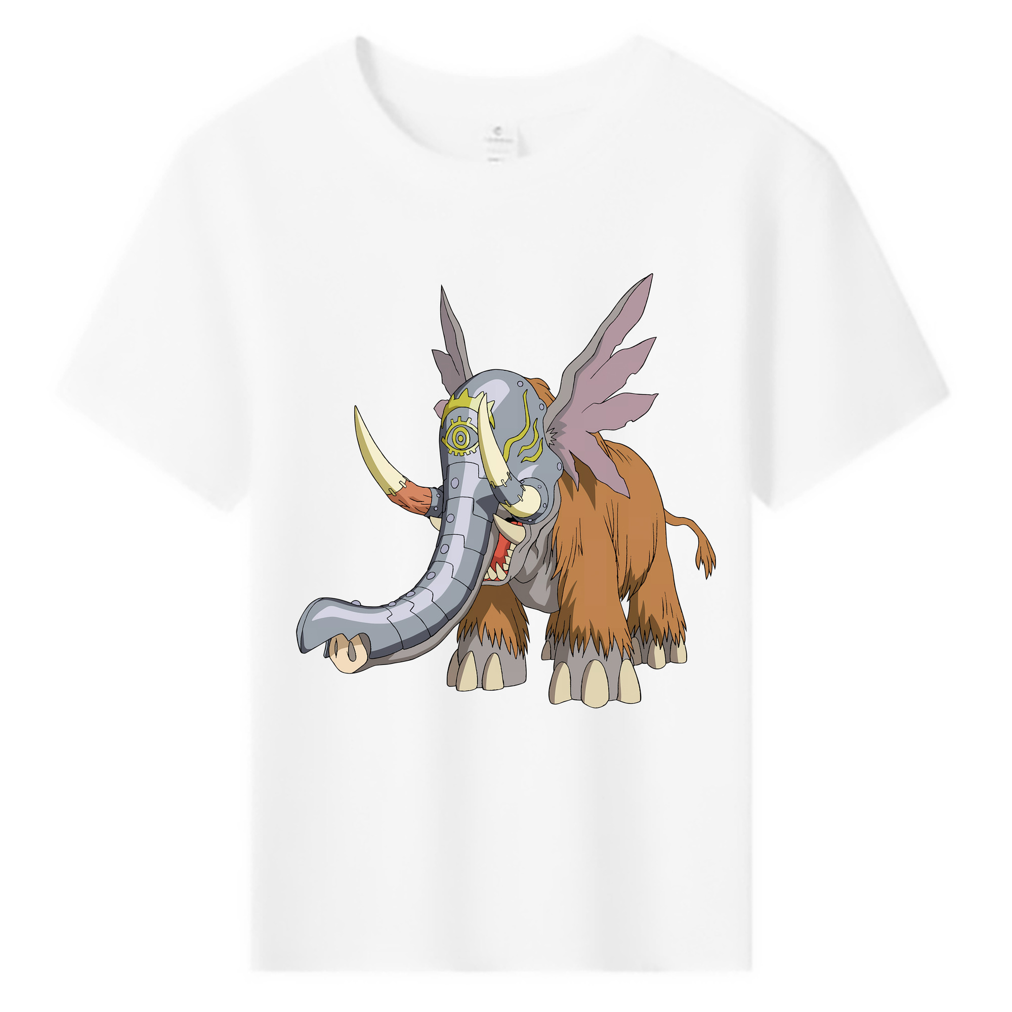 （画像用） Digimon デジタルモンスター/デジモン 綿100％キッズTシャツ（フロントプリント）