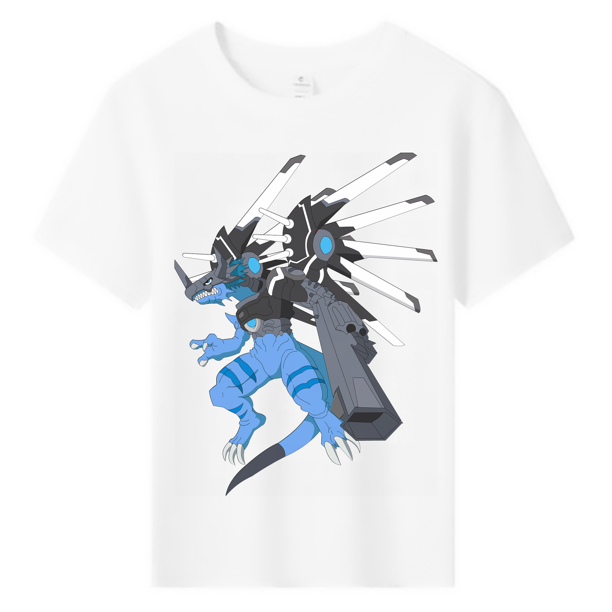 （画像用） Digimon デジタルモンスター/デジモン 綿100％キッズTシャツ（フロントプリント）