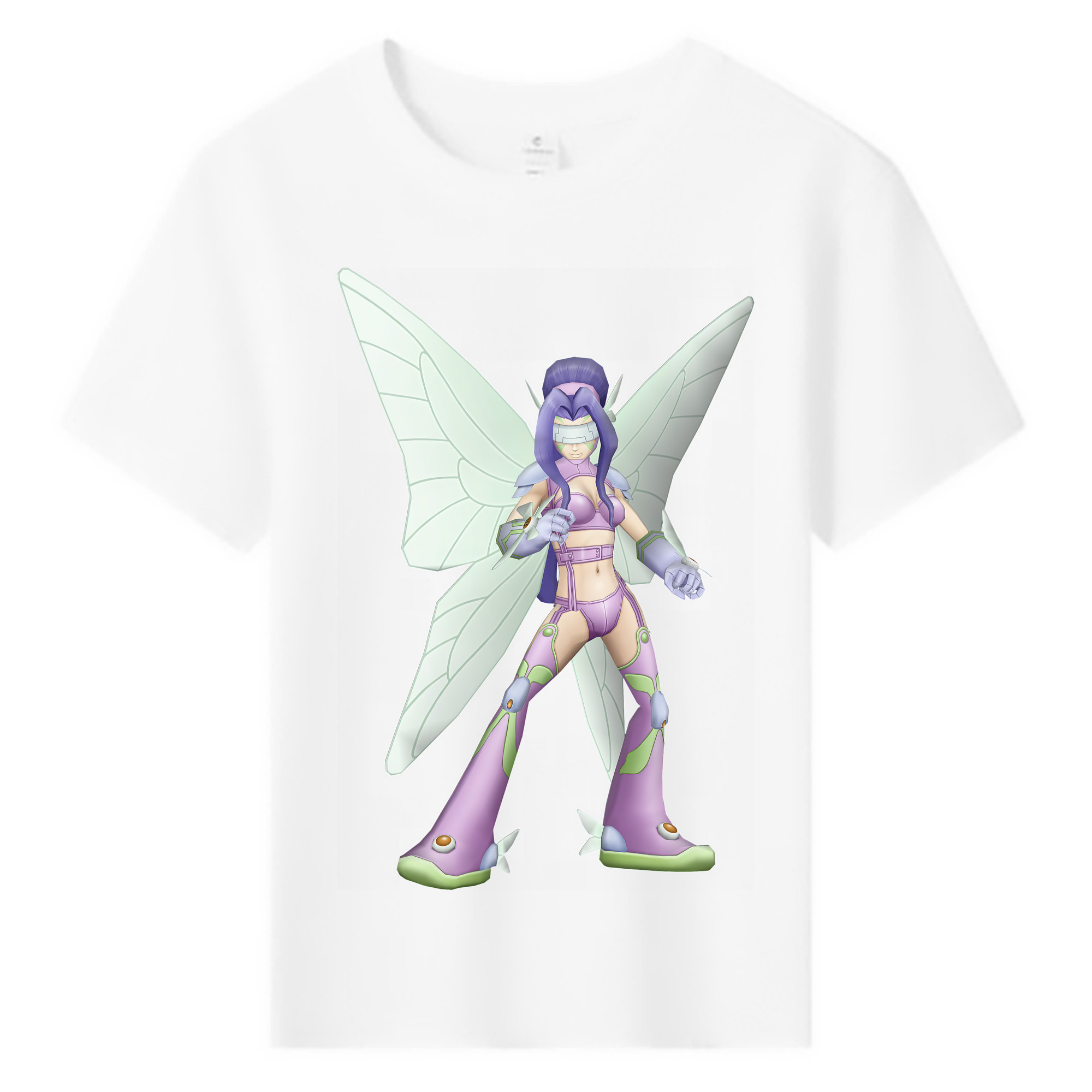 （画像用） Digimon デジタルモンスター/デジモン 綿100％キッズTシャツ（フロントプリント）