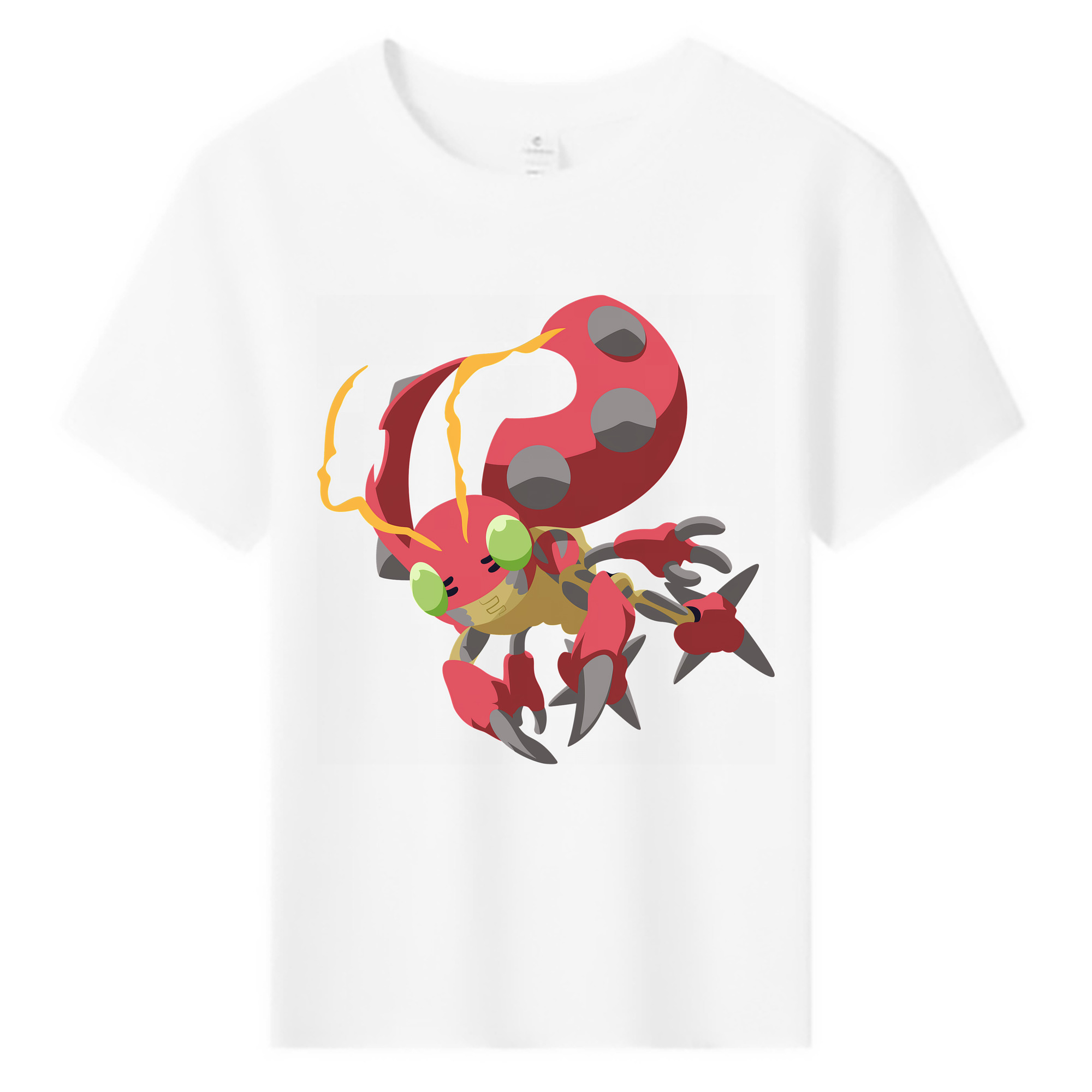 （画像用） Digimon デジタルモンスター/デジモン 綿100％キッズTシャツ（フロントプリント）
