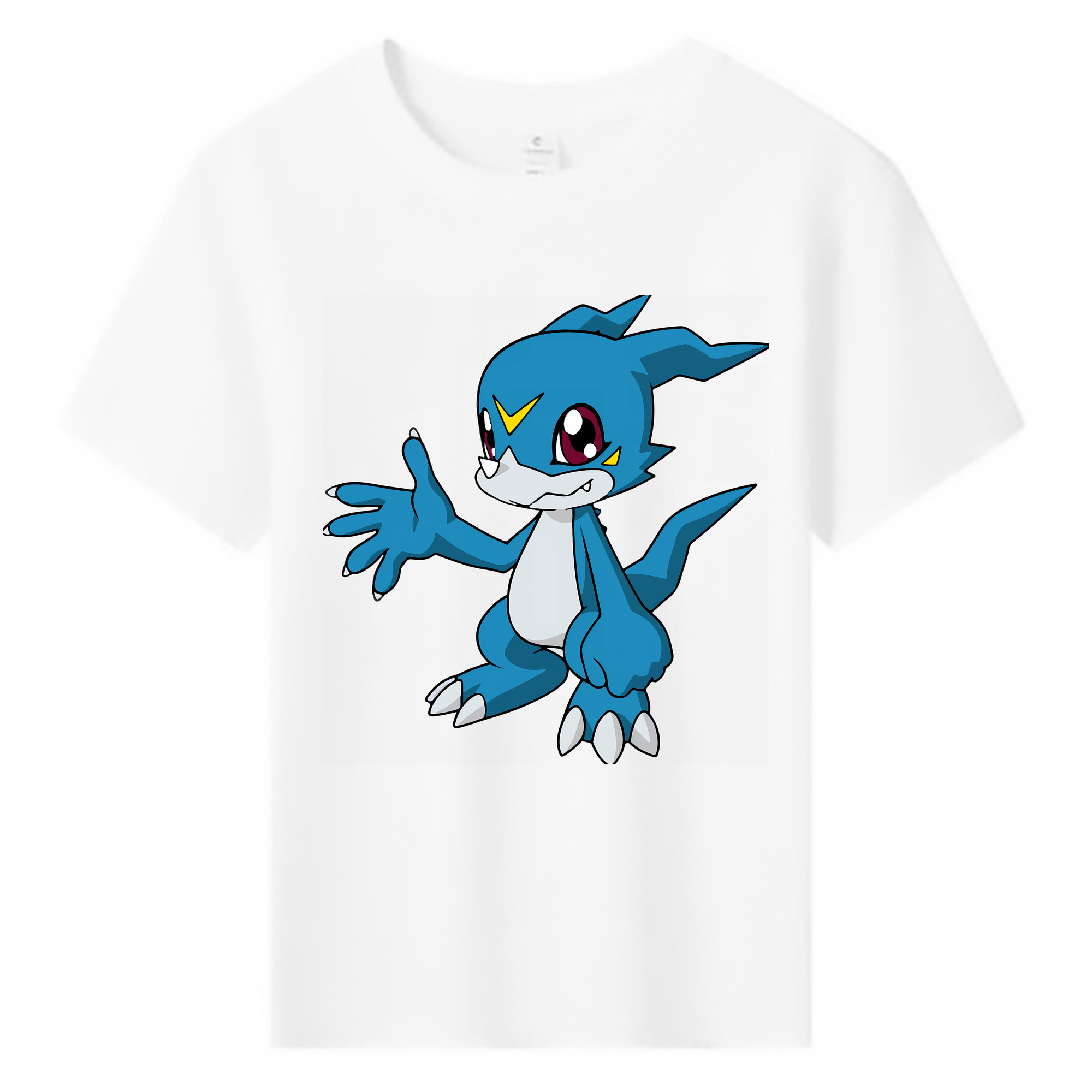 （画像用） Digimon デジタルモンスター/デジモン 綿100％キッズTシャツ（フロントプリント）