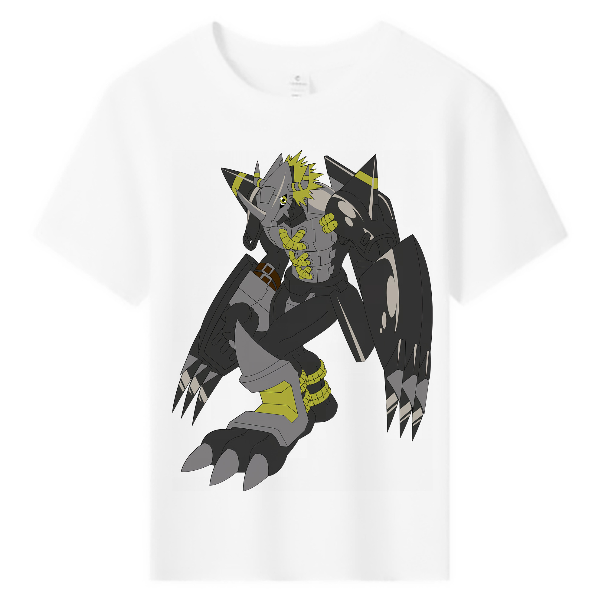 （画像用） Digimon デジタルモンスター/デジモン 綿100％キッズTシャツ（フロントプリント）