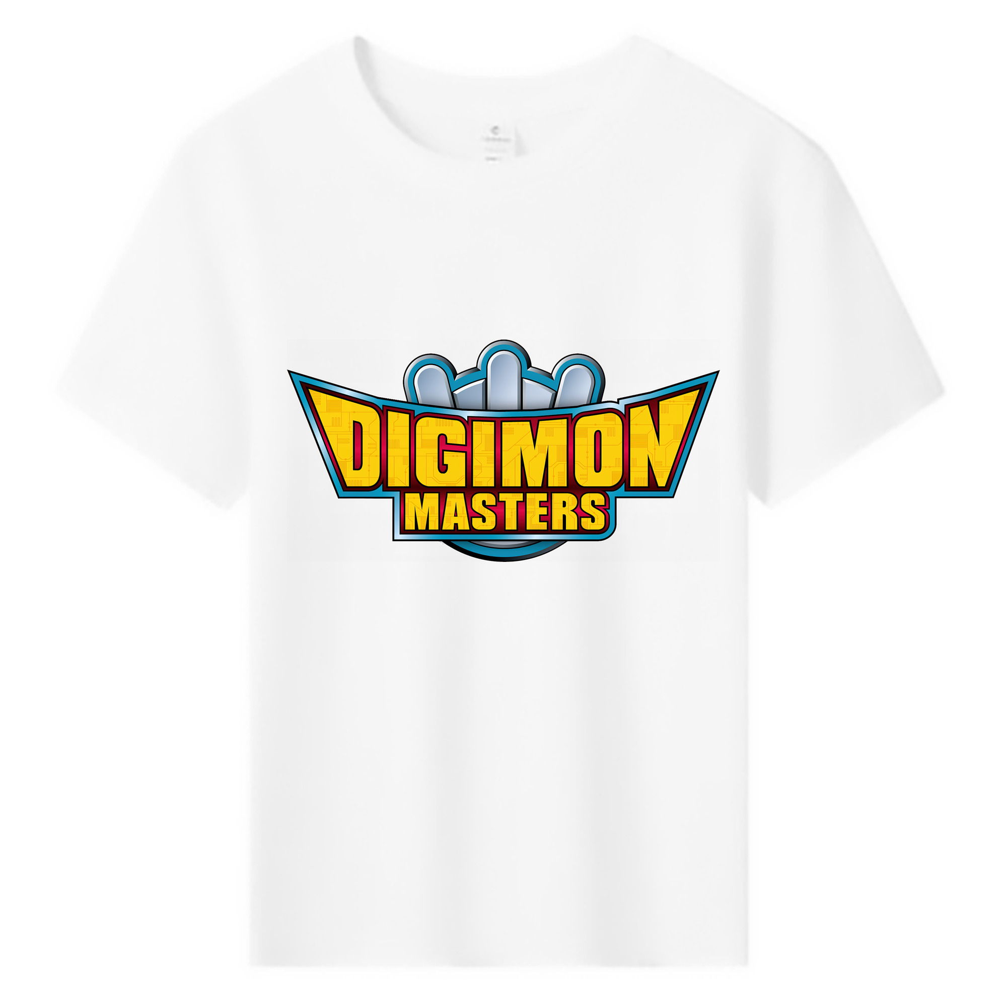 （画像用） Digimon デジタルモンスター/デジモン 綿100％キッズTシャツ（フロントプリント）