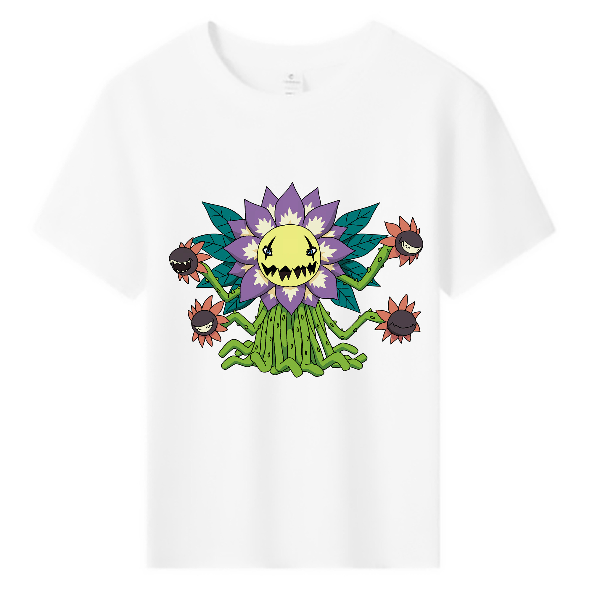 （画像用） Digimon デジタルモンスター/デジモン 綿100％キッズTシャツ（フロントプリント）