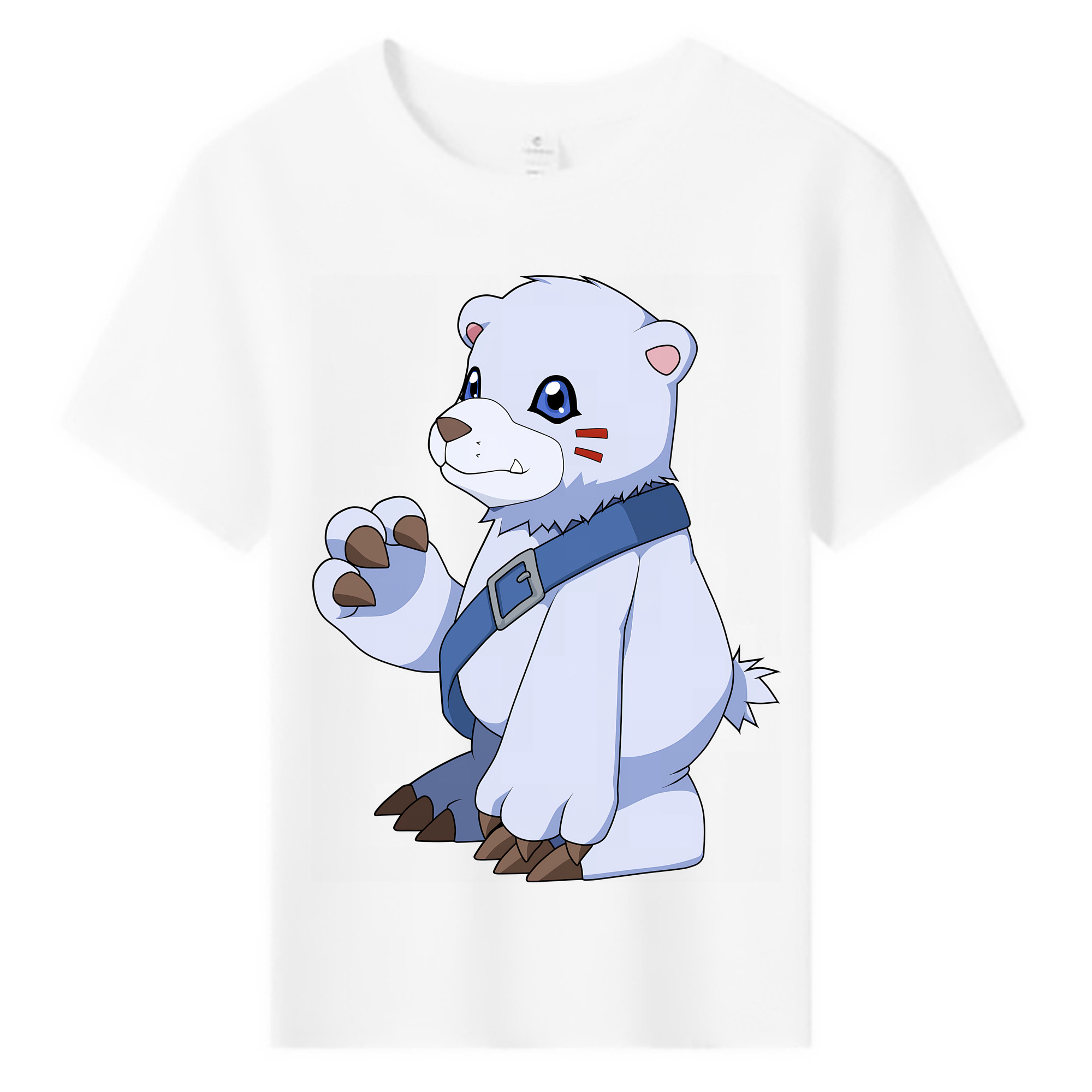 （画像用） Digimon デジタルモンスター/デジモン 綿100％キッズTシャツ（フロントプリント）