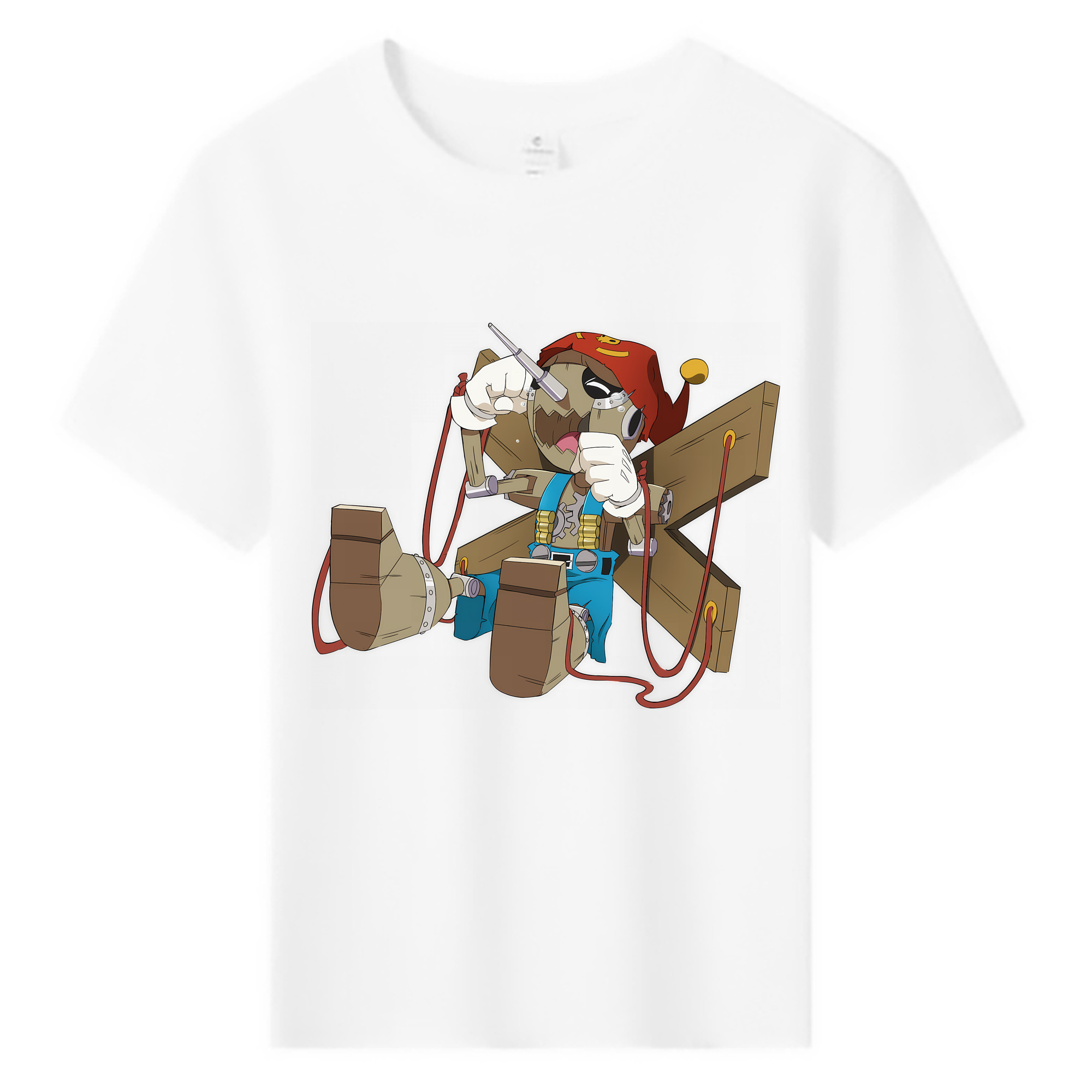（画像用） Digimon デジタルモンスター/デジモン 綿100％キッズTシャツ（フロントプリント）