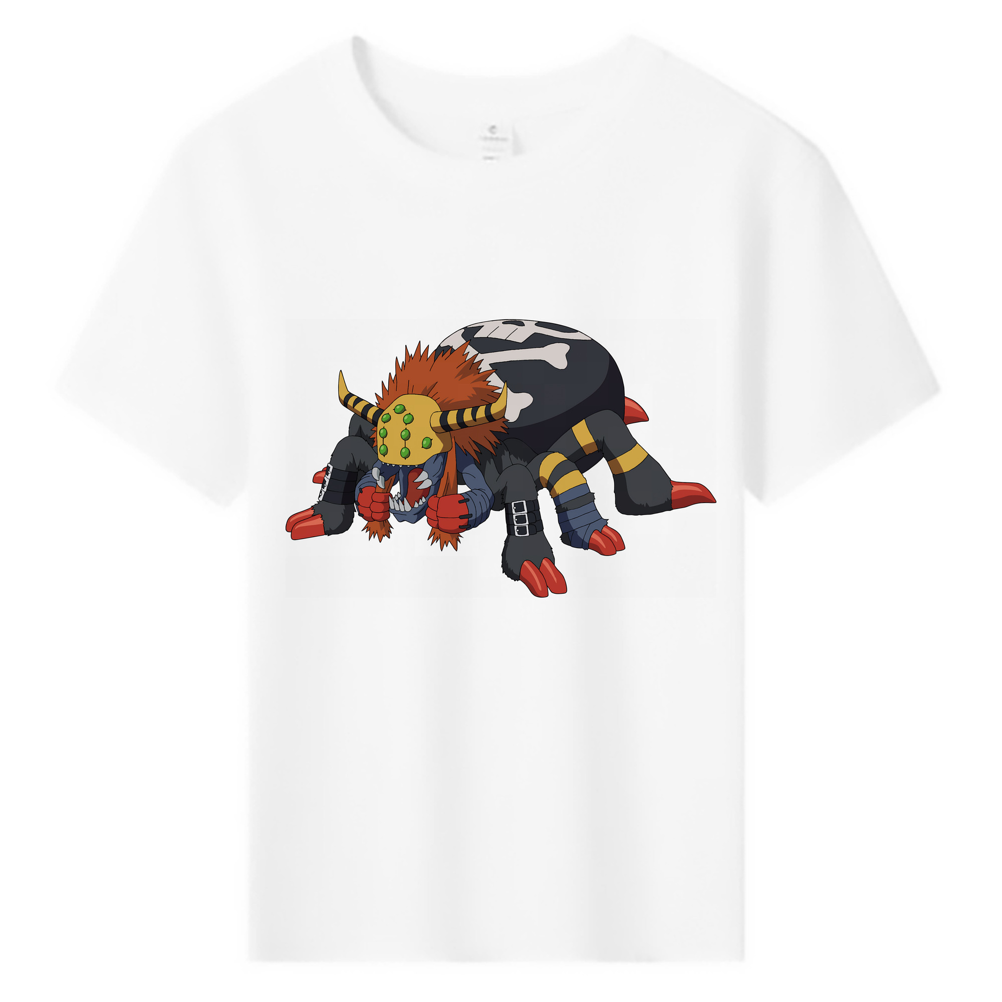 （画像用） Digimon デジタルモンスター/デジモン 綿100％キッズTシャツ（フロントプリント）