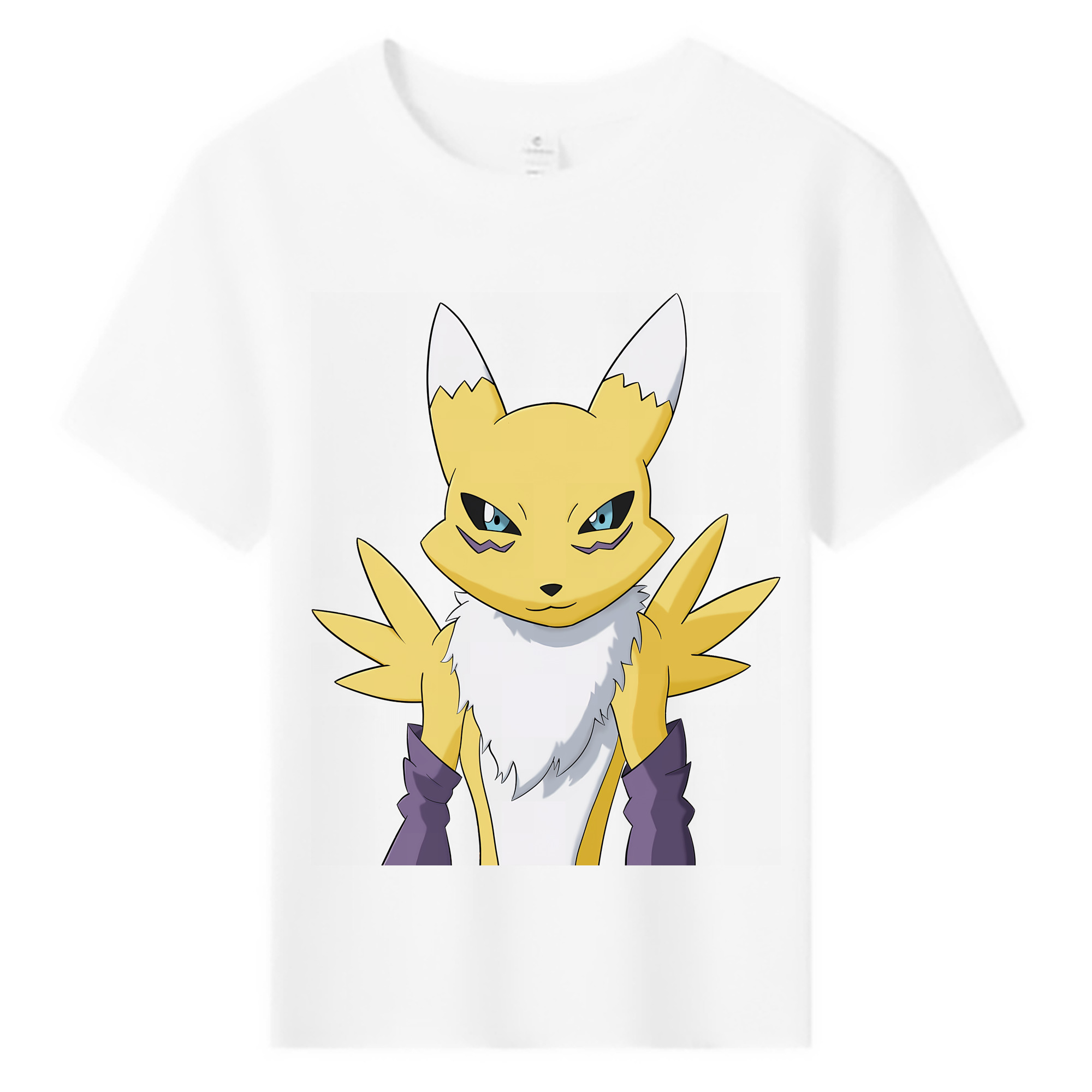 （画像用） Digimon デジタルモンスター/デジモン 綿100％キッズTシャツ（フロントプリント）