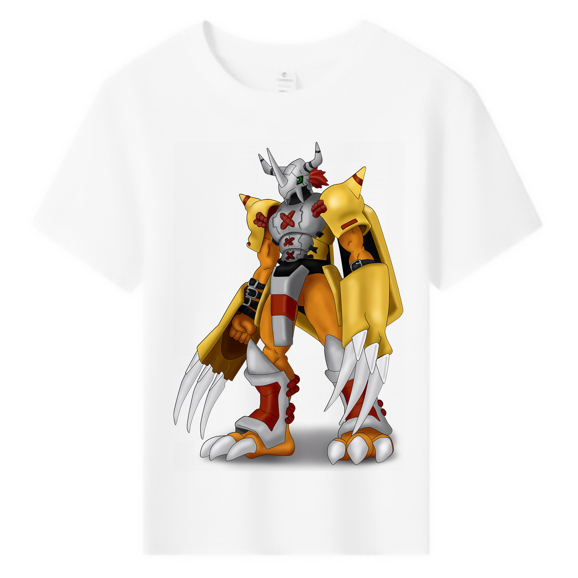（画像用） Digimon デジタルモンスター/デジモン 綿100％キッズTシャツ（フロントプリント）