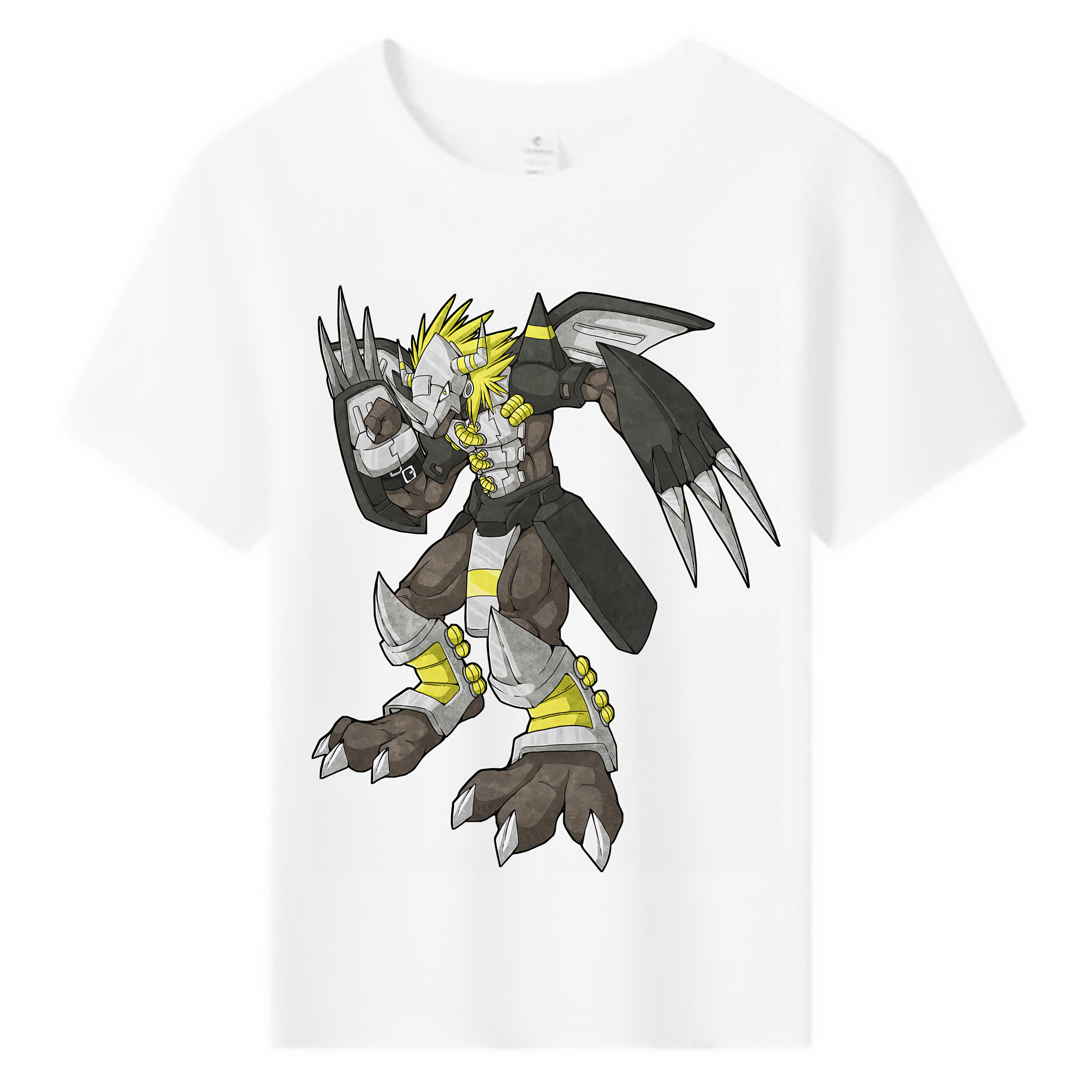（画像用） Digimon デジタルモンスター/デジモン 綿100％キッズTシャツ（フロントプリント）