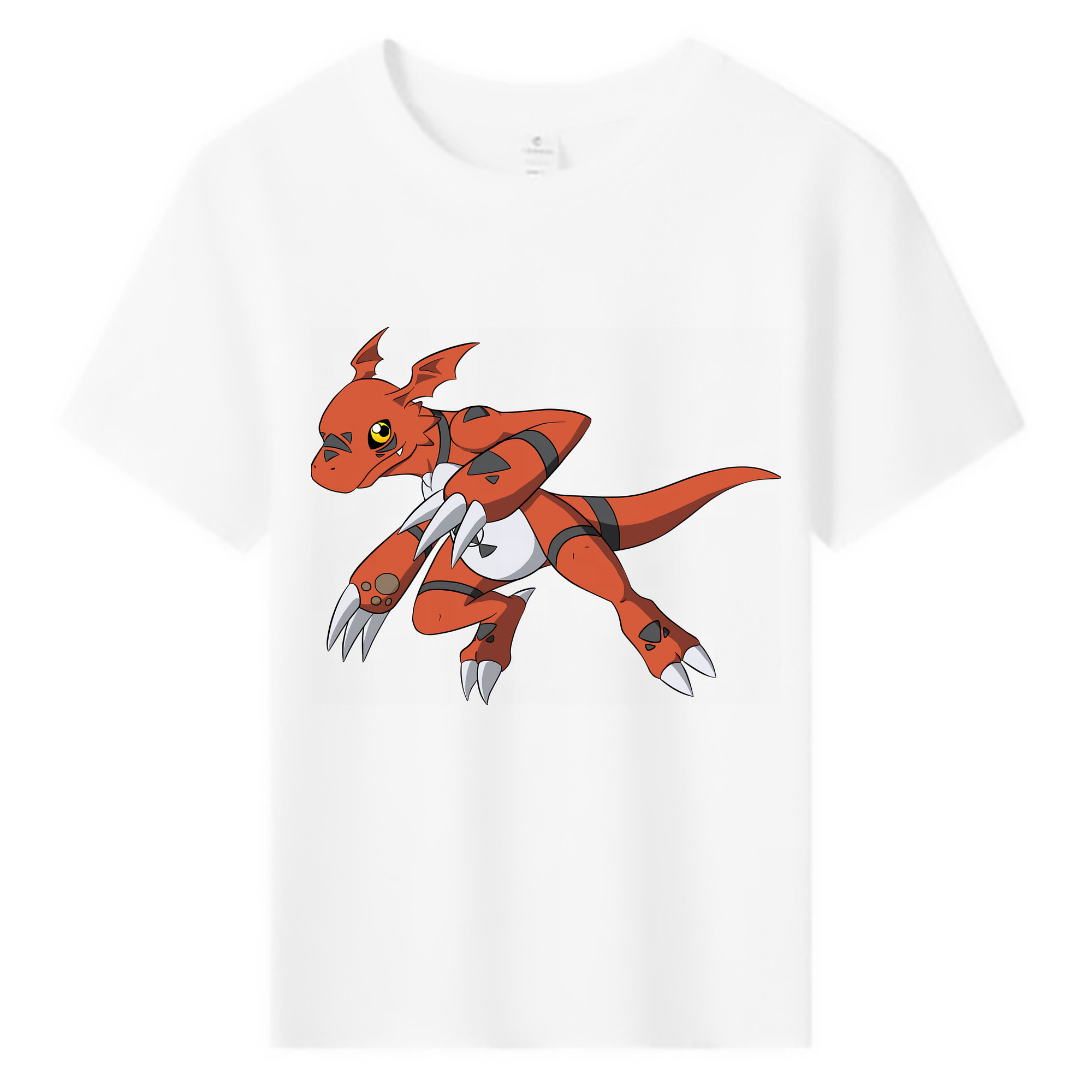 （画像用） Digimon デジタルモンスター/デジモン 綿100％キッズTシャツ（フロントプリント）