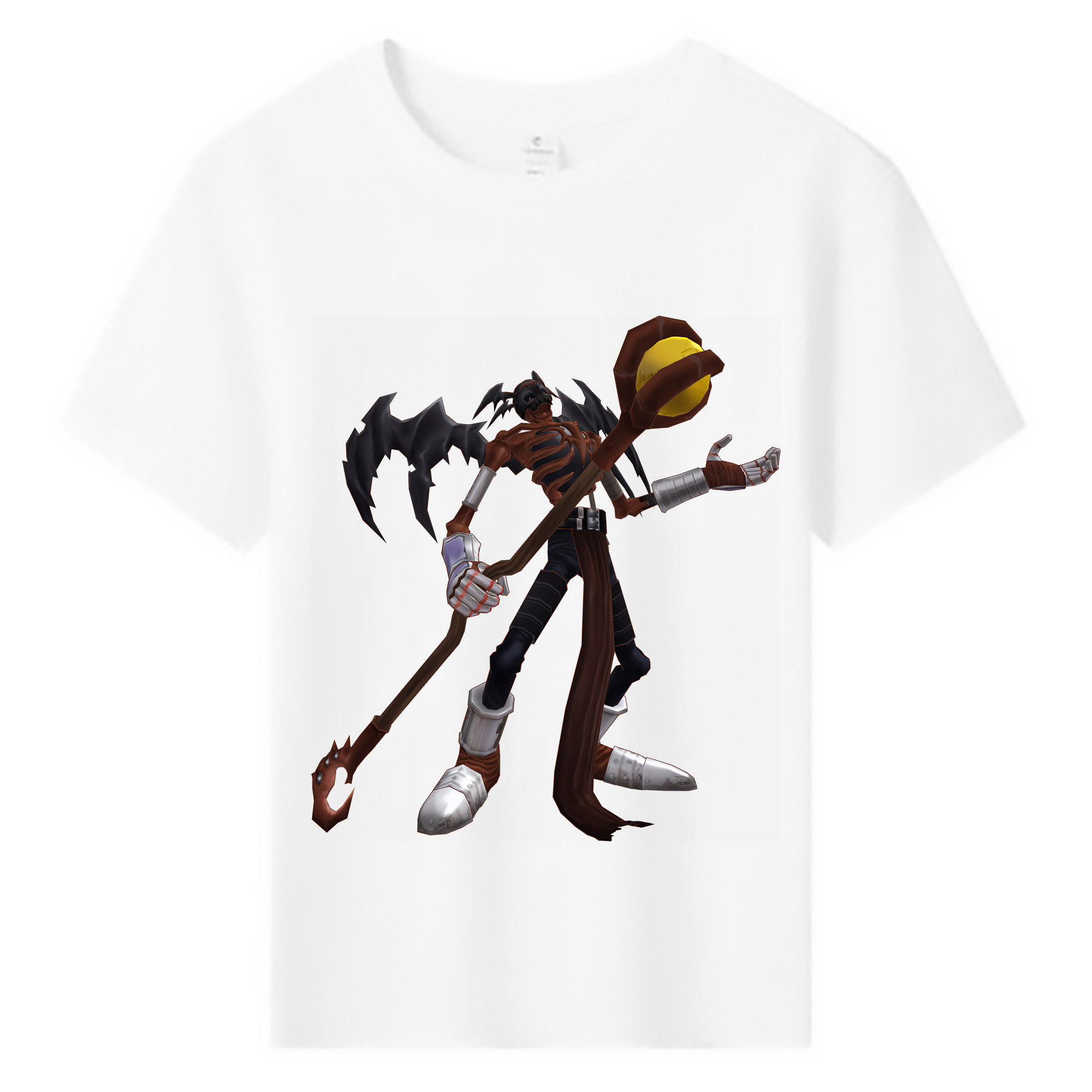 （画像用） Digimon デジタルモンスター/デジモン 綿100％キッズTシャツ（フロントプリント）