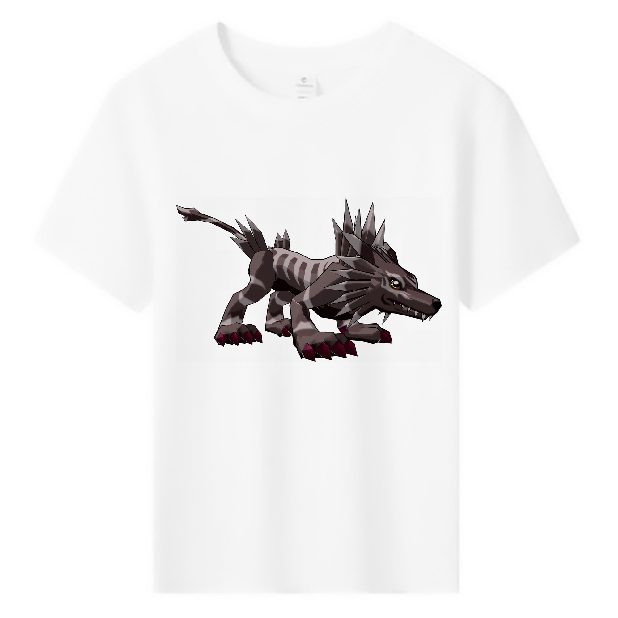 （画像用） Digimon デジタルモンスター/デジモン 綿100％キッズTシャツ（フロントプリント）