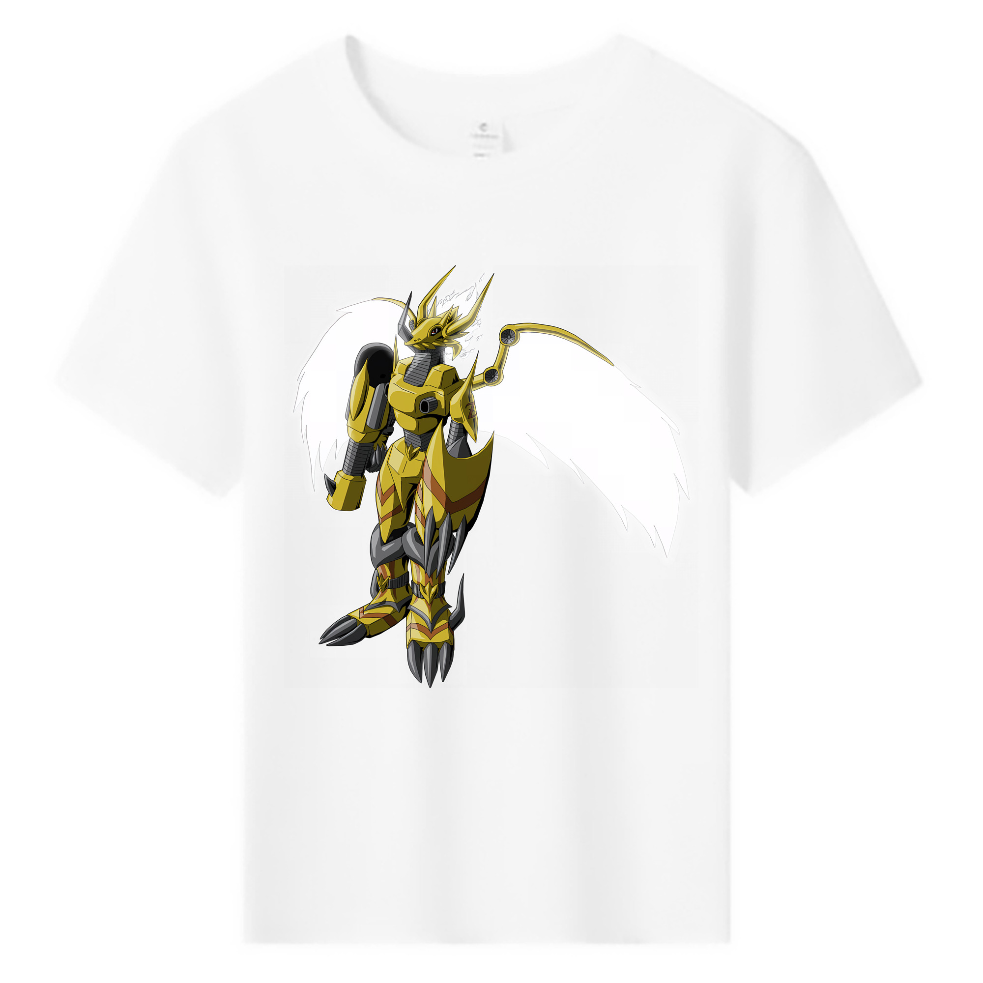 （画像用） Digimon デジタルモンスター/デジモン 綿100％キッズTシャツ（フロントプリント）