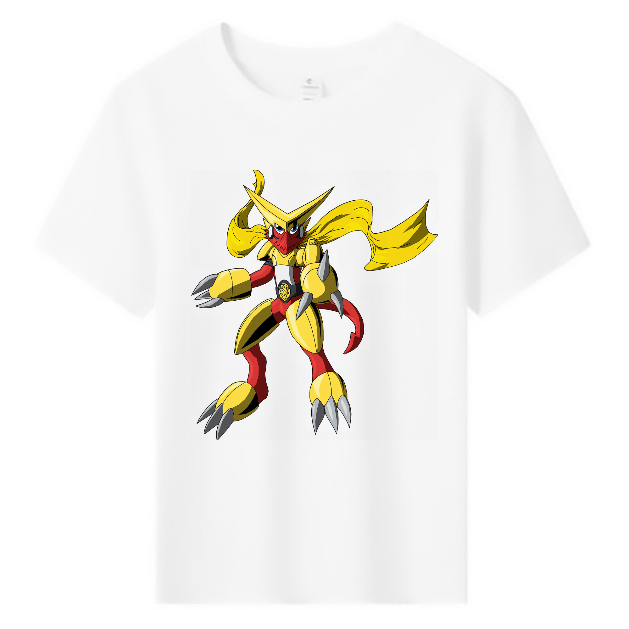 （画像用） Digimon デジタルモンスター/デジモン 綿100％キッズTシャツ（フロントプリント）