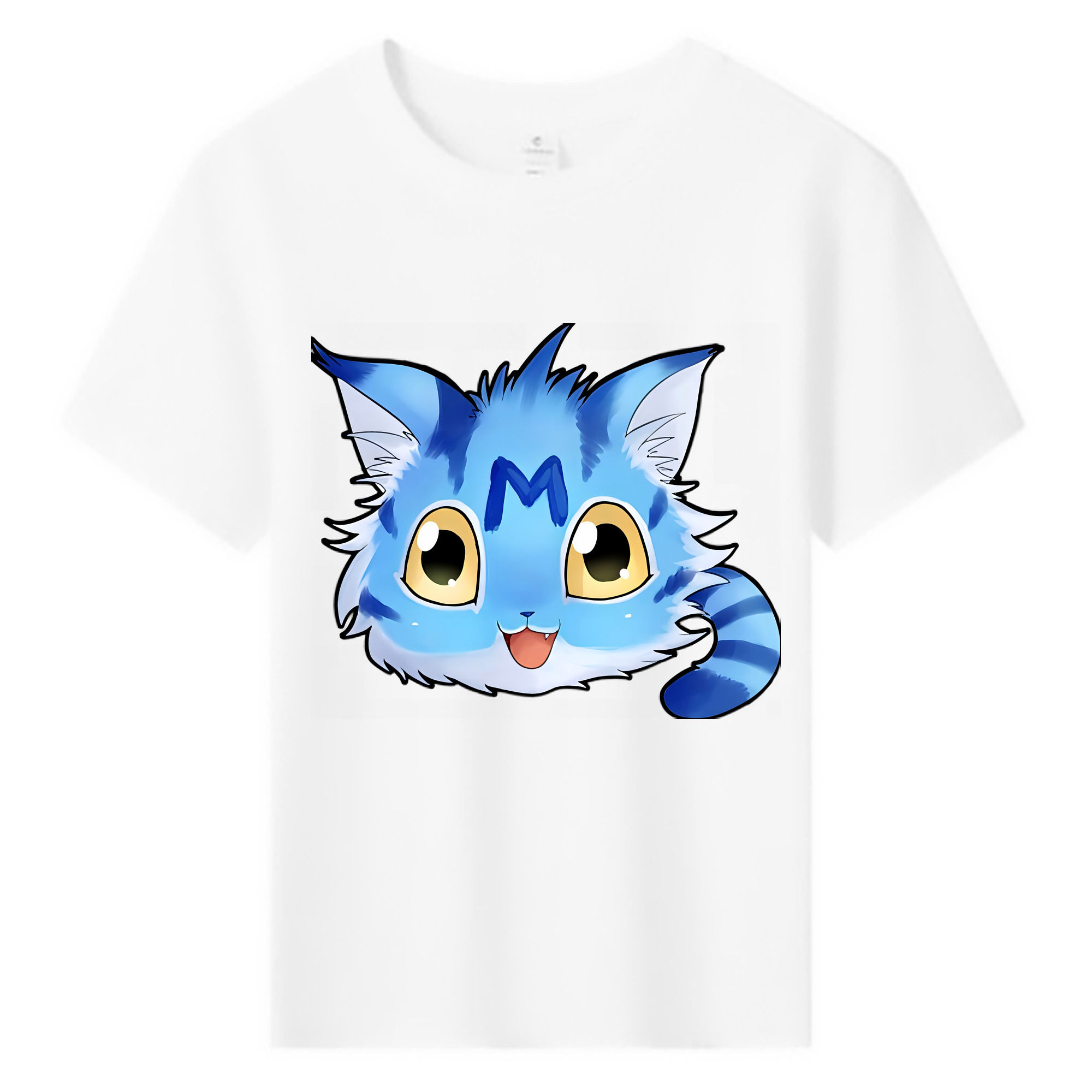 （画像用） Digimon デジタルモンスター/デジモン 綿100％キッズTシャツ（フロントプリント）