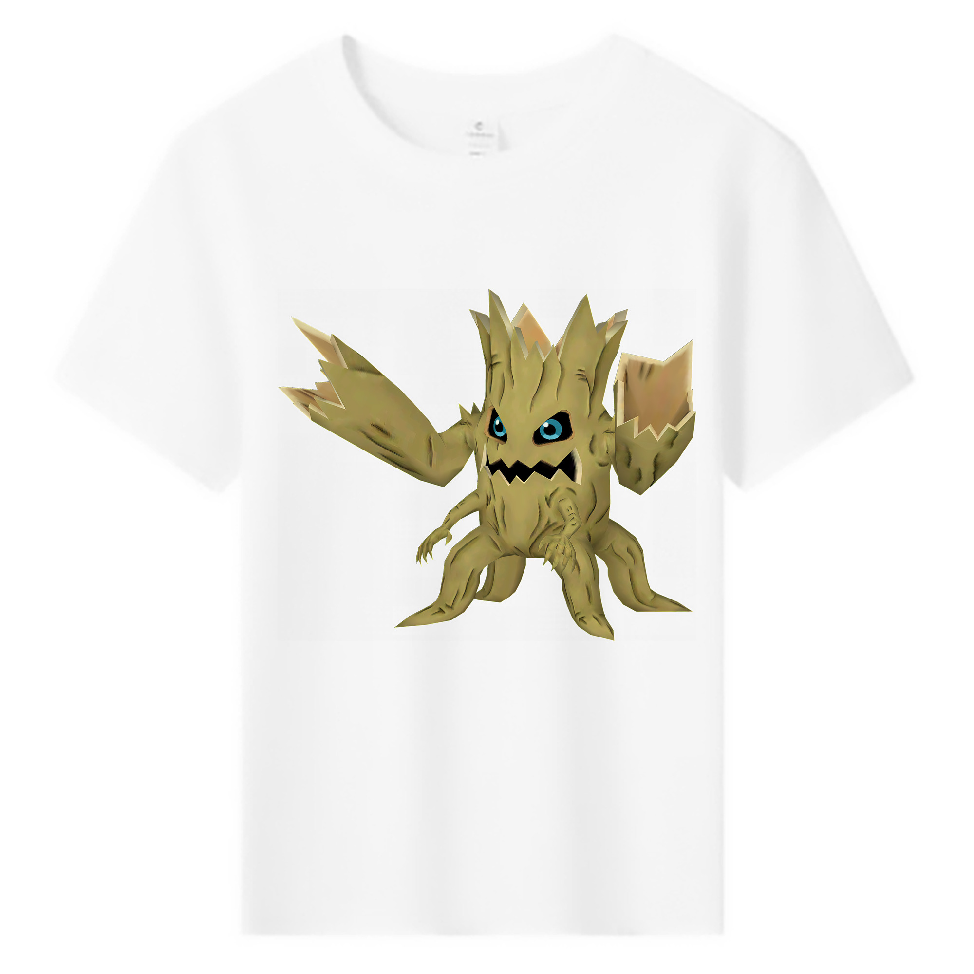 （画像用） Digimon デジタルモンスター/デジモン 綿100％キッズTシャツ（フロントプリント）