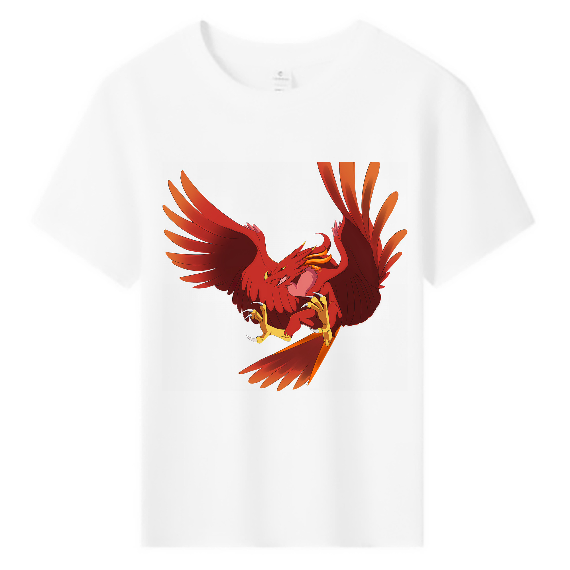 （画像用） Digimon デジタルモンスター/デジモン 綿100％キッズTシャツ（フロントプリント）