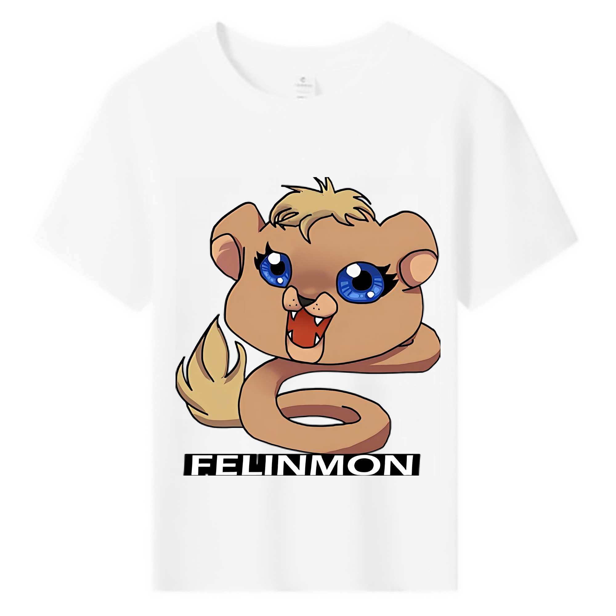 （画像用） Digimon デジタルモンスター/デジモン 綿100％キッズTシャツ（フロントプリント）