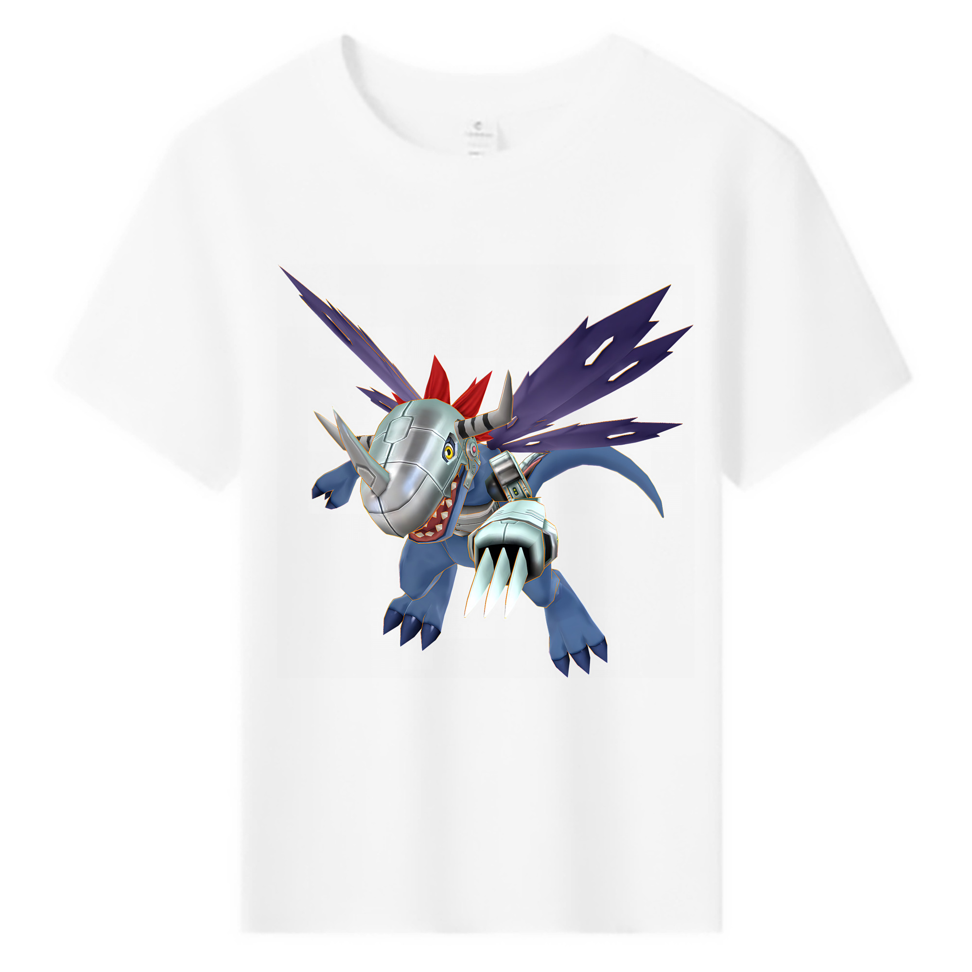 （画像用） Digimon デジタルモンスター/デジモン 綿100％キッズTシャツ（フロントプリント）