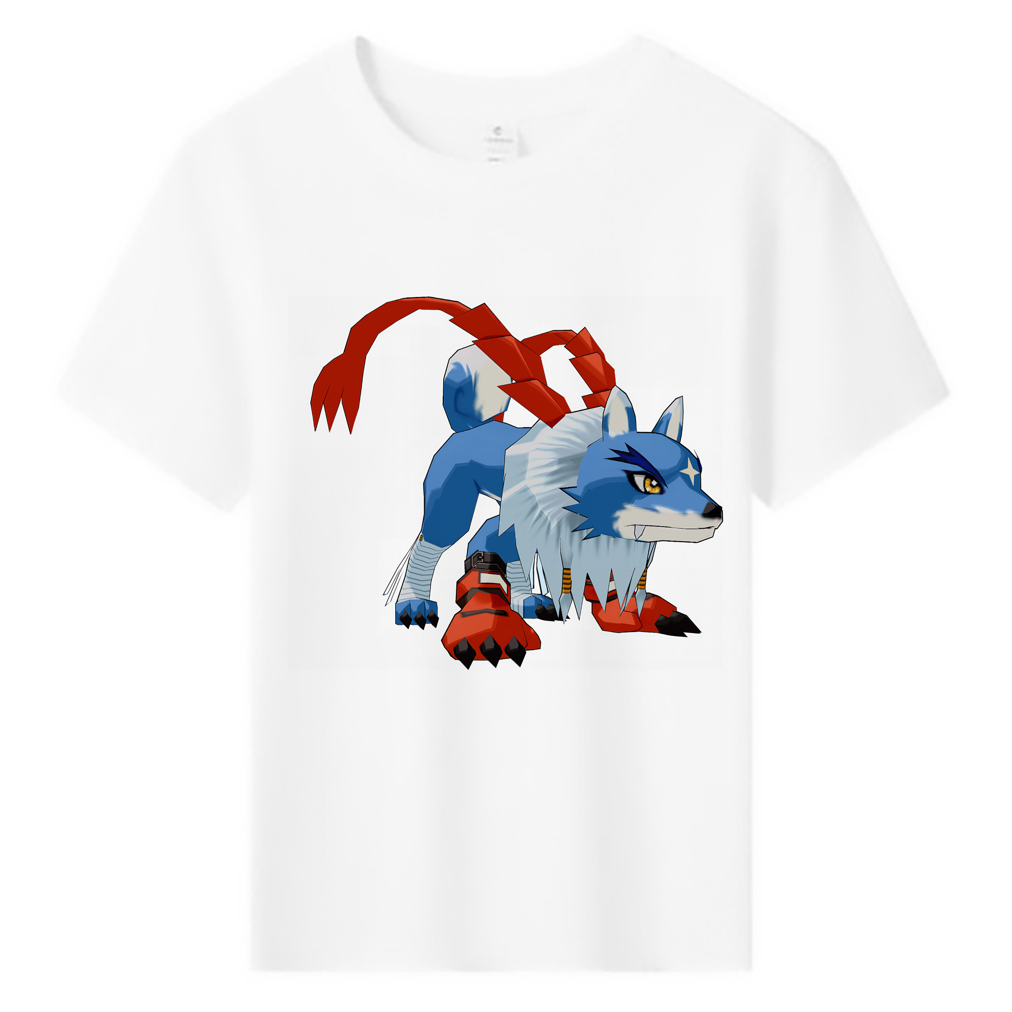（画像用） Digimon デジタルモンスター/デジモン 綿100％キッズTシャツ（フロントプリント）