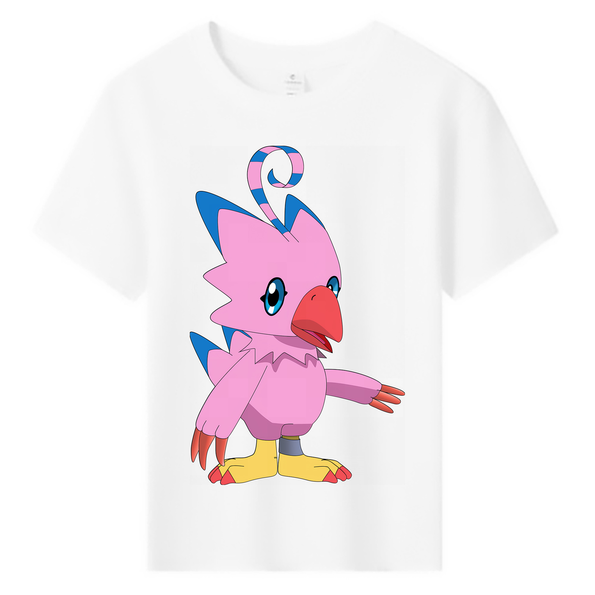 （画像用） Digimon デジタルモンスター/デジモン 綿100％キッズTシャツ（フロントプリント）