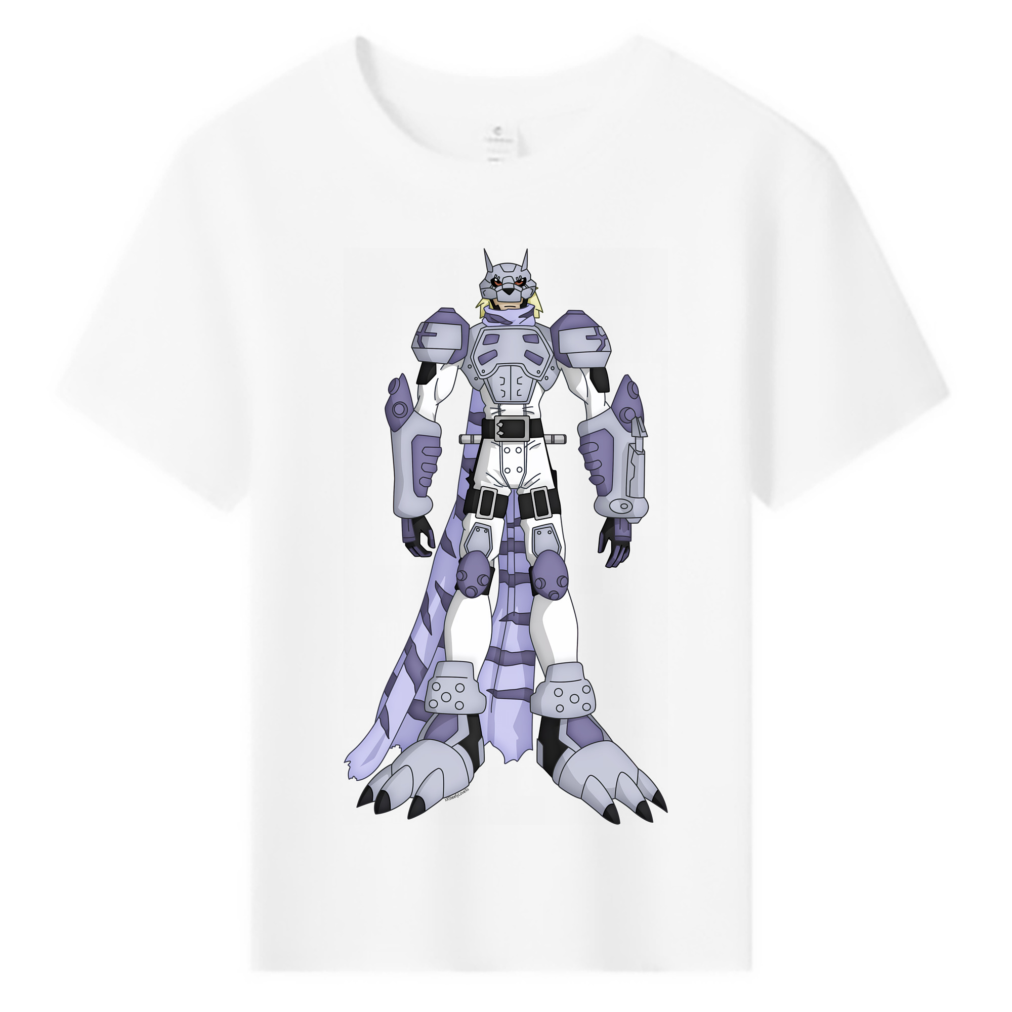 （画像用） Digimon デジタルモンスター/デジモン 綿100％キッズTシャツ（フロントプリント）