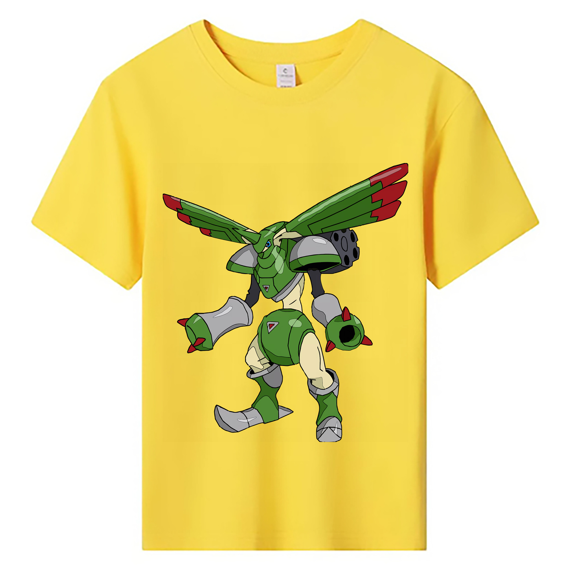 （画像用） Digimon デジタルモンスター/デジモン 綿100％キッズTシャツ（フロントプリント）