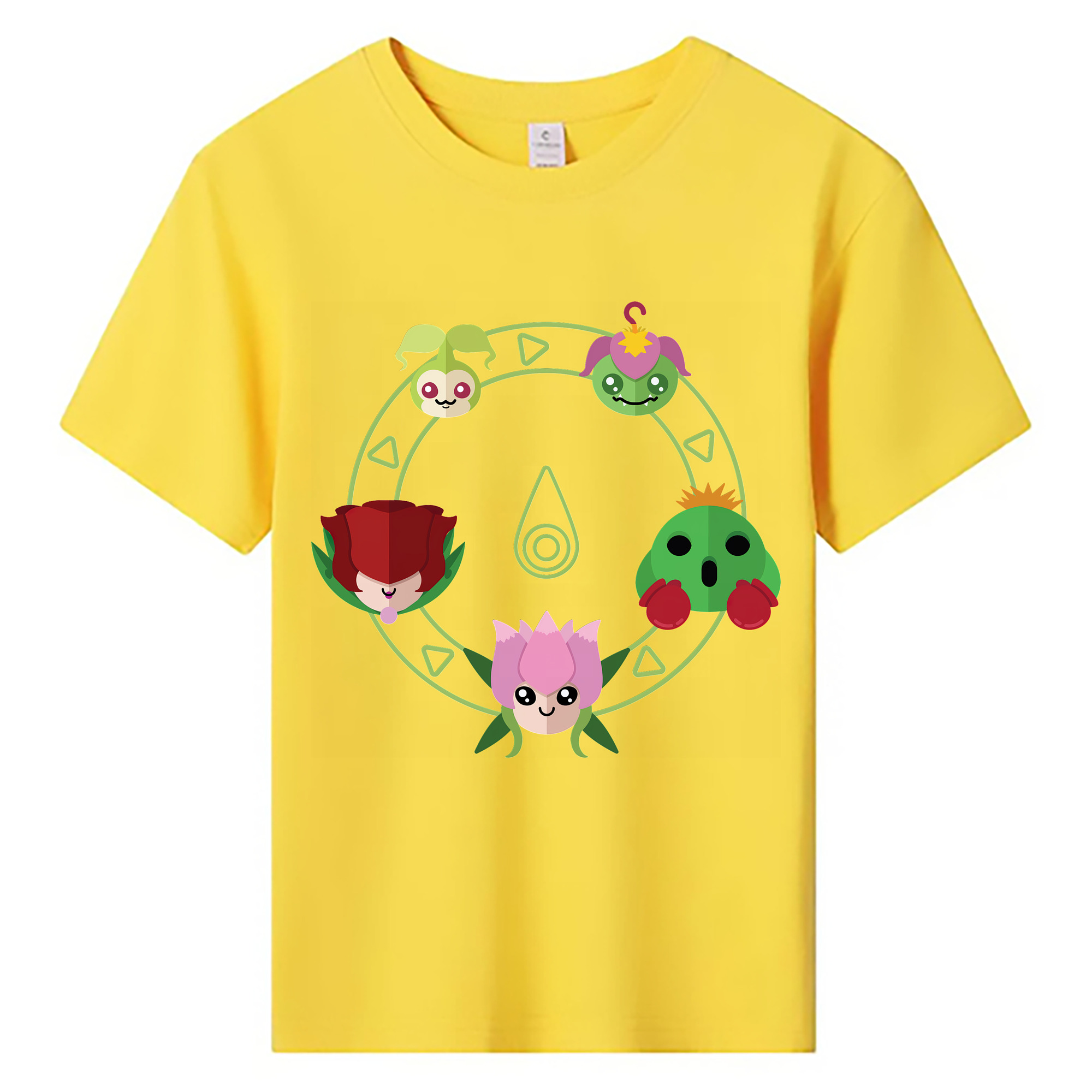 （画像用） Digimon デジタルモンスター/デジモン 綿100％キッズTシャツ（フロントプリント）