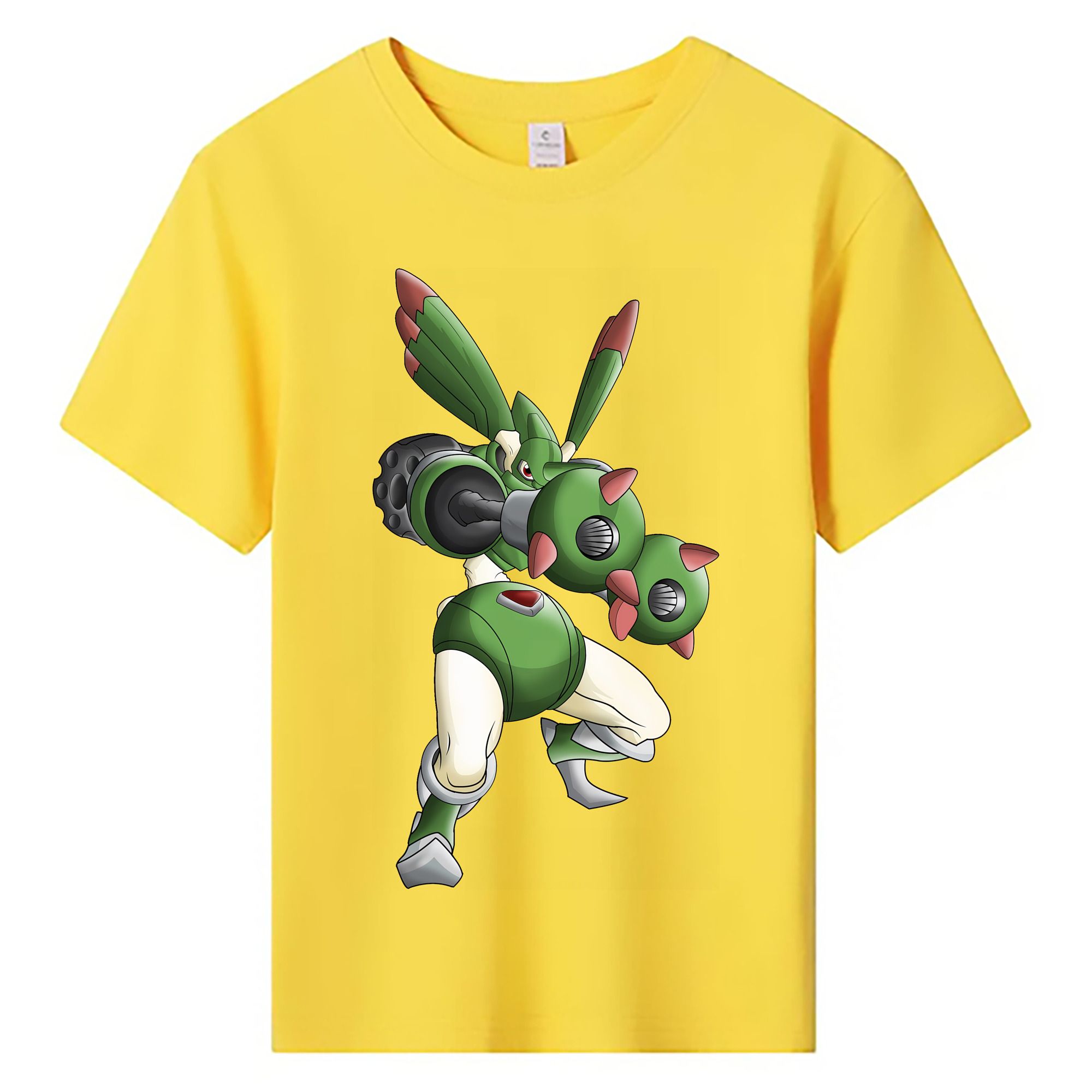 （画像用） Digimon デジタルモンスター/デジモン 綿100％キッズTシャツ（フロントプリント）
