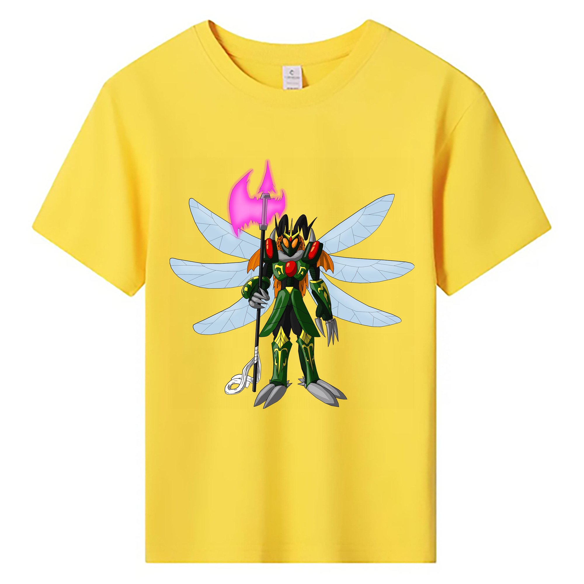 （画像用） Digimon デジタルモンスター/デジモン 綿100％キッズTシャツ（フロントプリント）