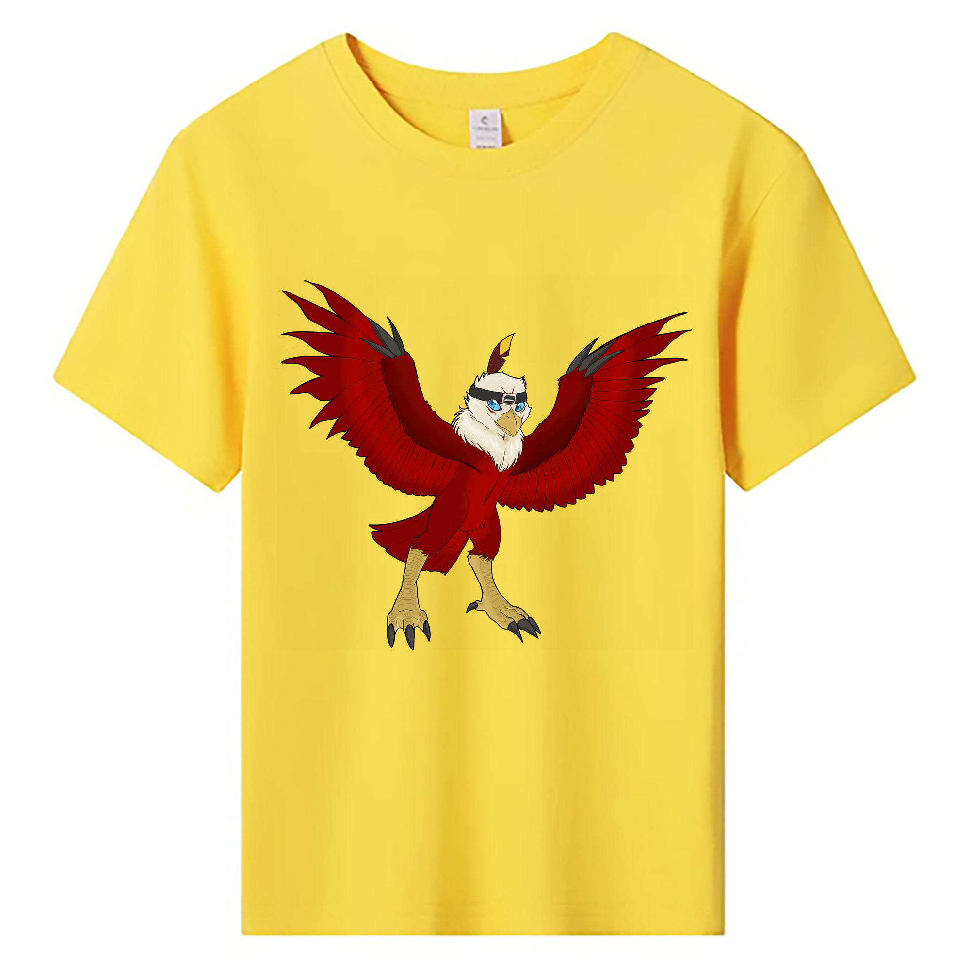 （画像用） Digimon デジタルモンスター/デジモン 綿100％キッズTシャツ（フロントプリント）