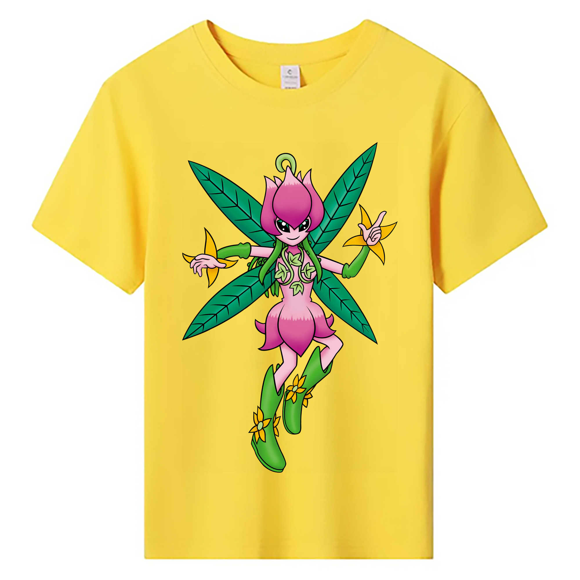 （画像用） Digimon デジタルモンスター/デジモン 綿100％キッズTシャツ（フロントプリント）