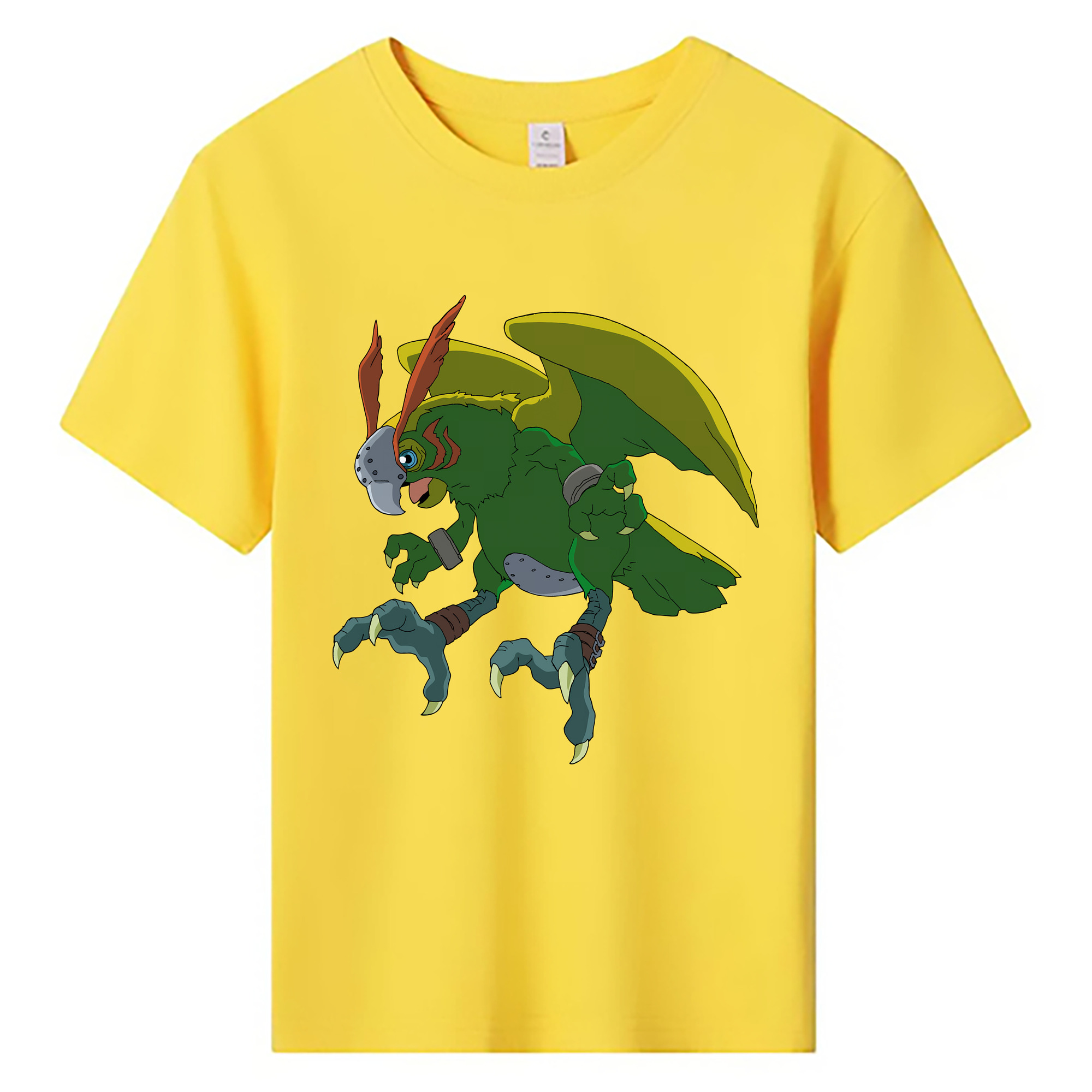 （画像用） Digimon デジタルモンスター/デジモン 綿100％キッズTシャツ（フロントプリント）