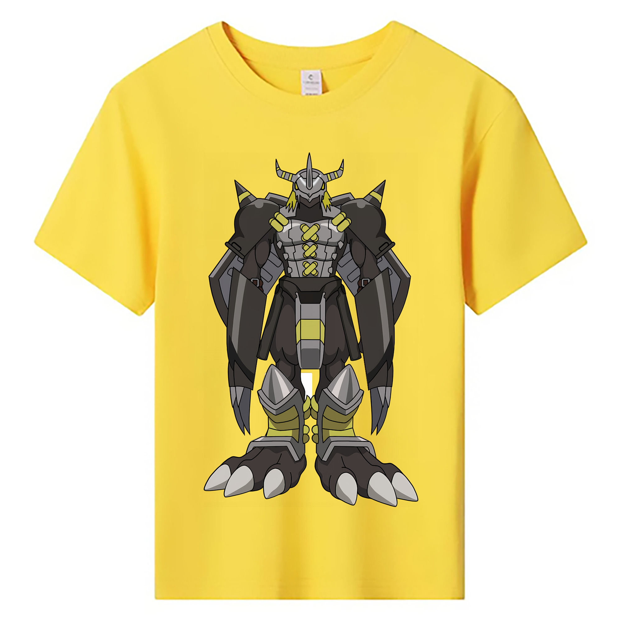 （画像用） Digimon デジタルモンスター/デジモン 綿100％キッズTシャツ（フロントプリント）