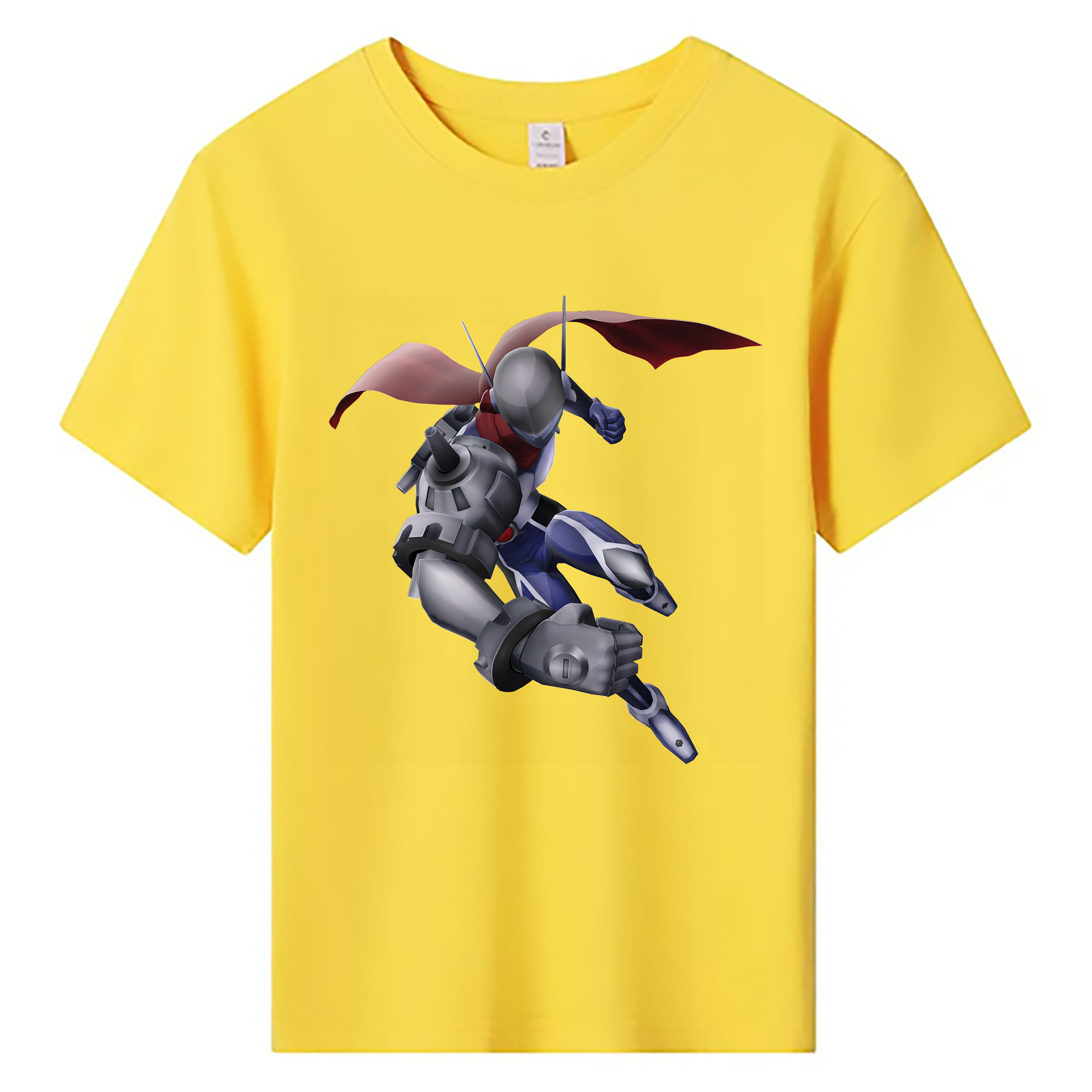 （画像用） Digimon デジタルモンスター/デジモン 綿100％キッズTシャツ（フロントプリント）