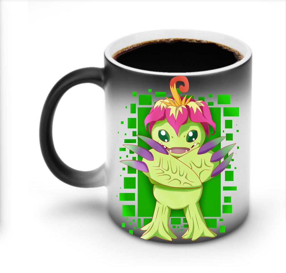 （画像用） Digimon デジタルモンスター/デジモン 温度変色マグカップ