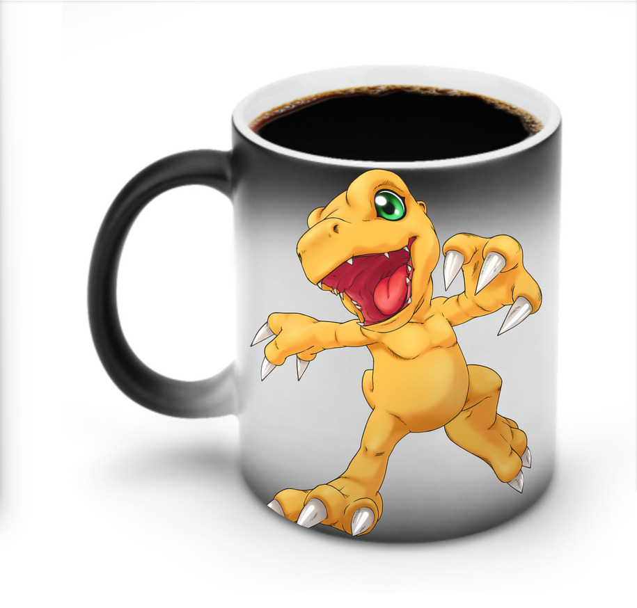 （画像用） Digimon デジタルモンスター/デジモン 温度変色マグカップ
