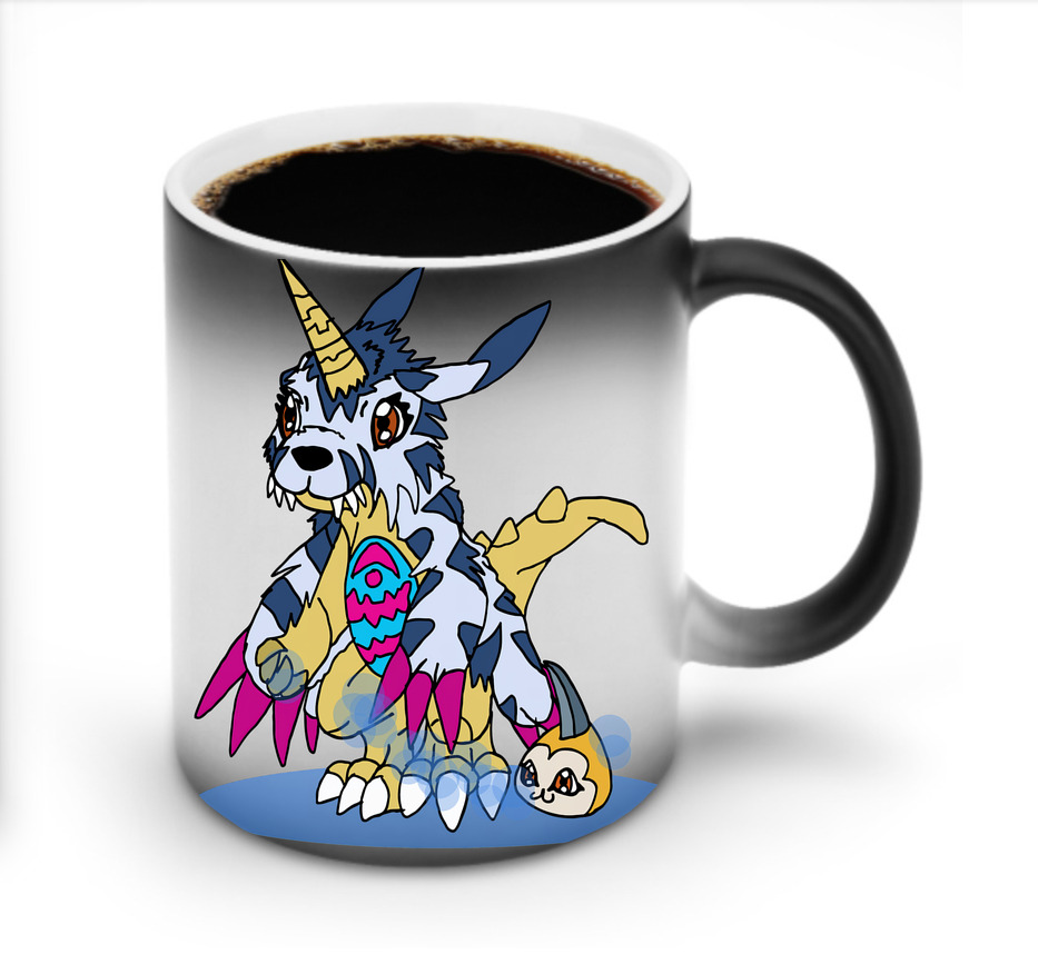 （画像用） Digimon デジタルモンスター/デジモン 温度変色マグカップ