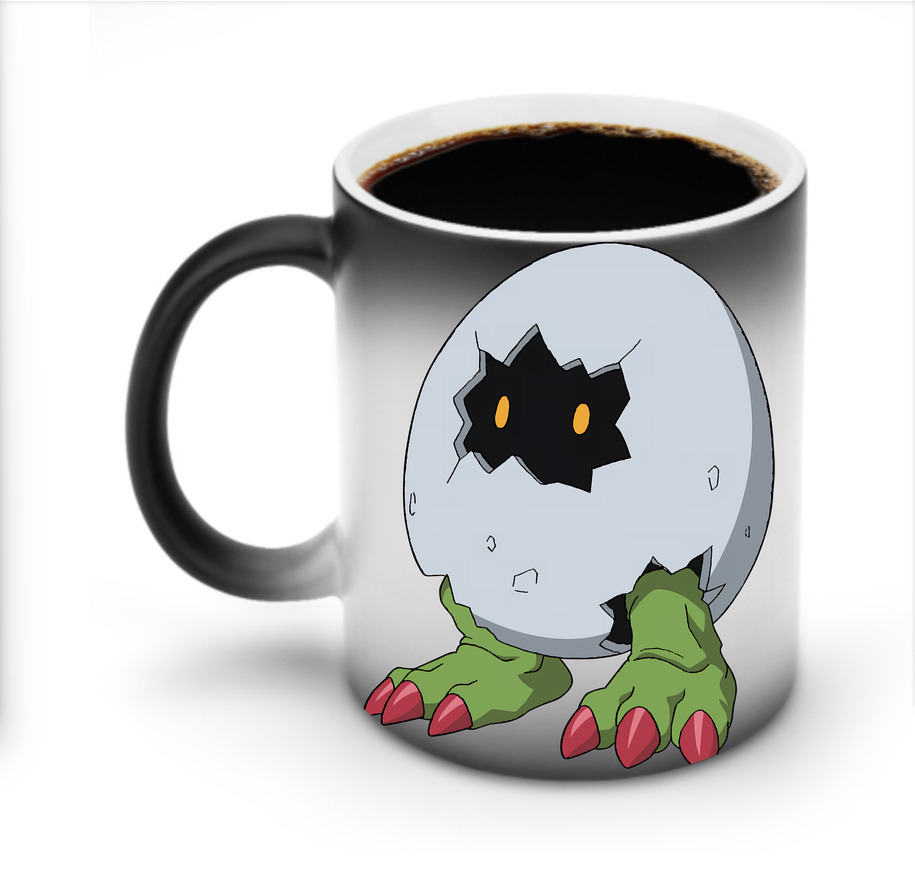 （画像用） Digimon デジタルモンスター/デジモン 温度変色マグカップ