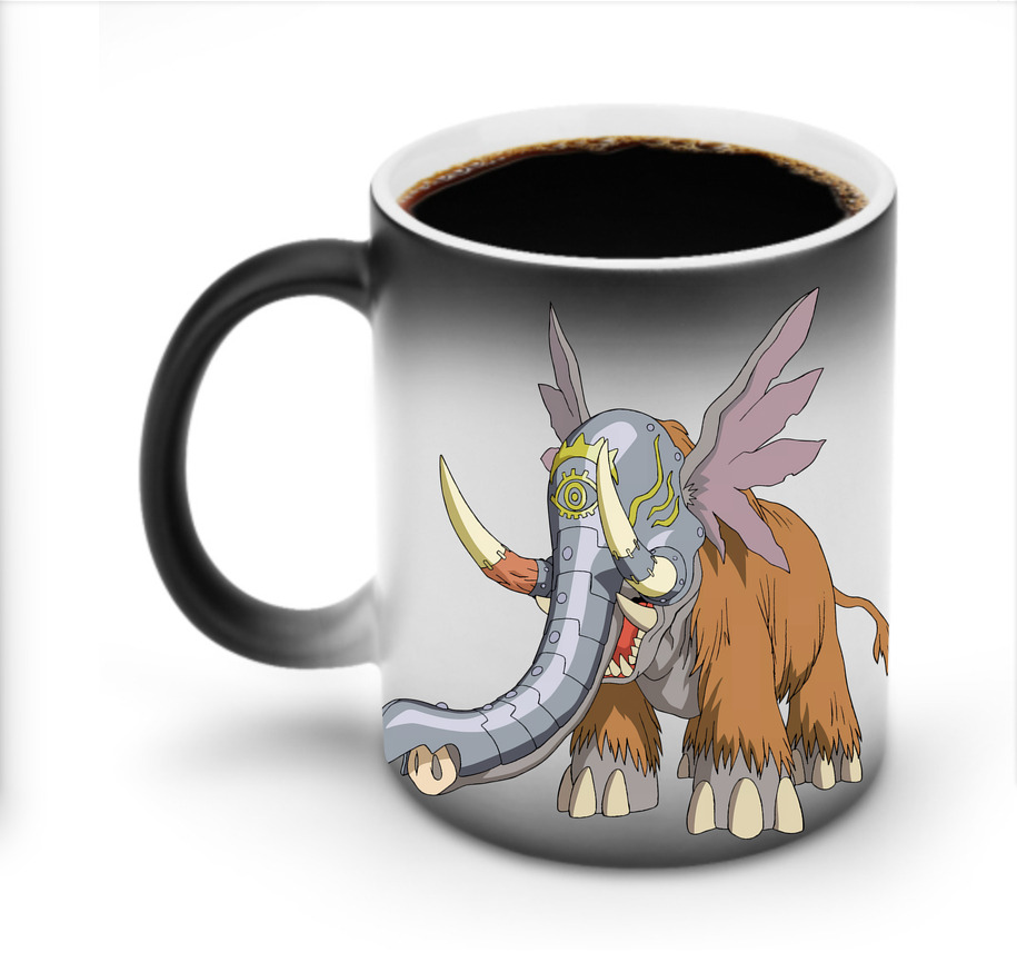 （画像用） Digimon デジタルモンスター/デジモン 温度変色マグカップ