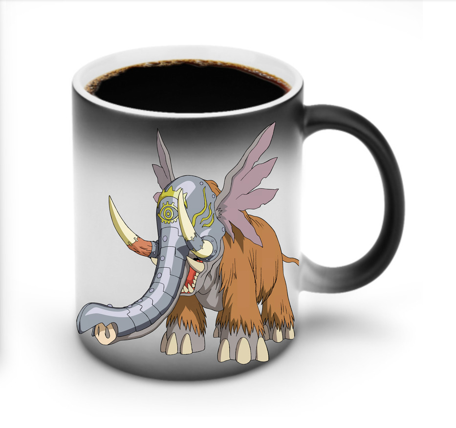 （画像用） Digimon デジタルモンスター/デジモン 温度変色マグカップ