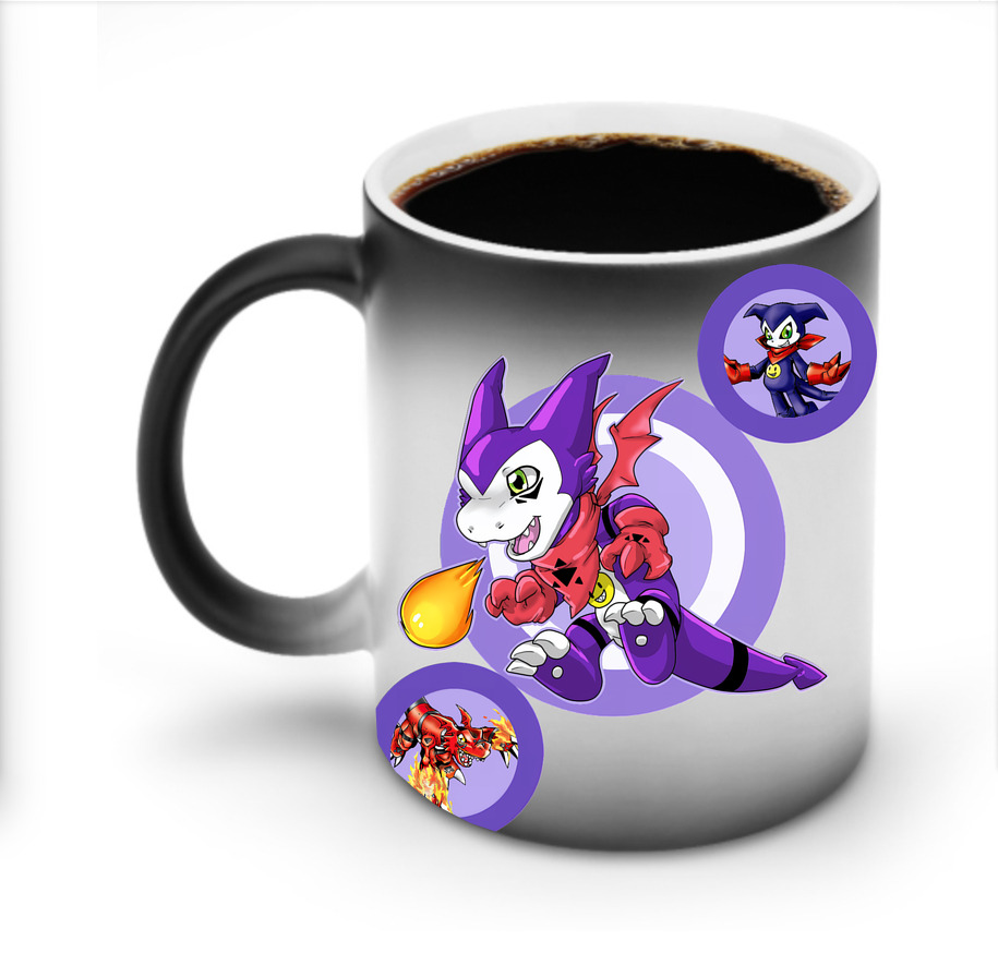 （画像用） Digimon デジタルモンスター/デジモン 温度変色マグカップ