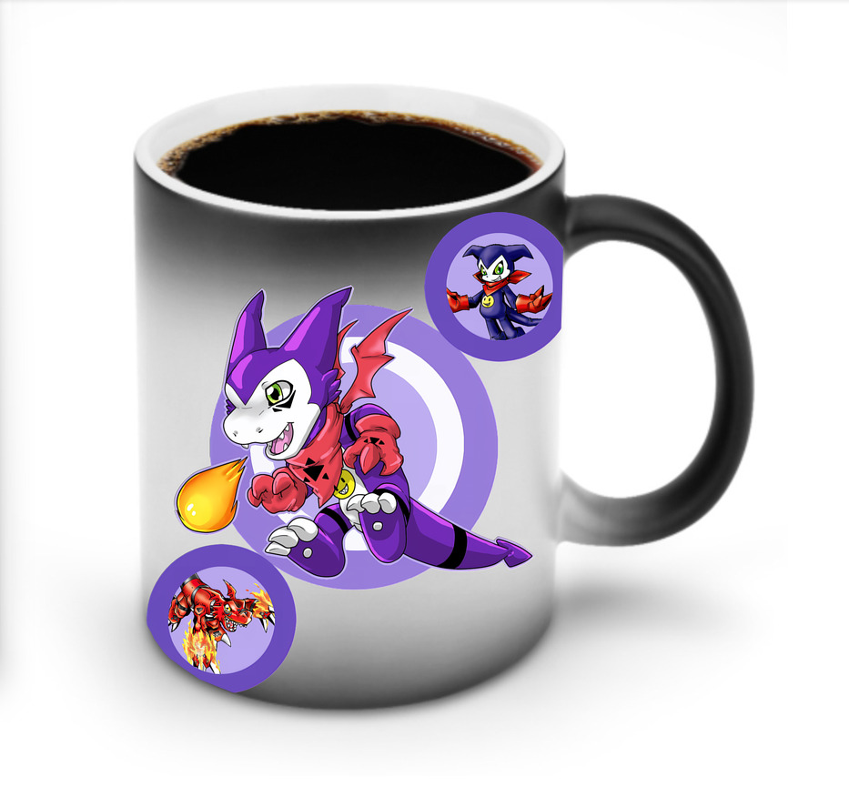 （画像用） Digimon デジタルモンスター/デジモン 温度変色マグカップ