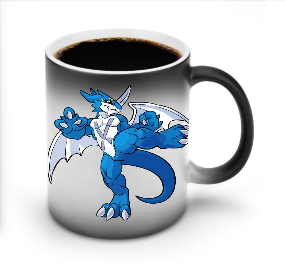 （画像用） Digimon デジタルモンスター/デジモン 温度変色マグカップ