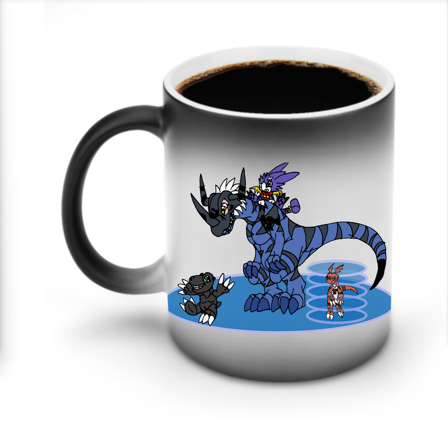 （画像用） Digimon デジタルモンスター/デジモン 温度変色マグカップ