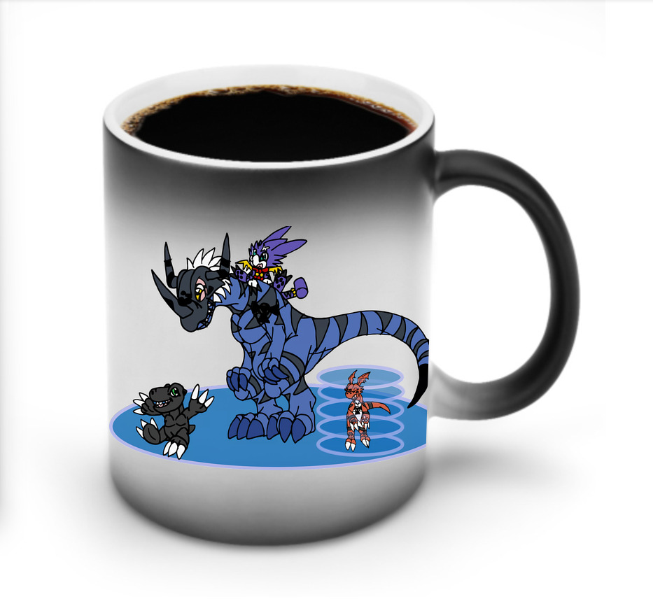 （画像用） Digimon デジタルモンスター/デジモン 温度変色マグカップ