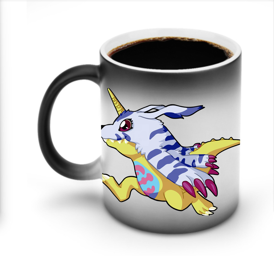 （画像用） Digimon デジタルモンスター/デジモン 温度変色マグカップ