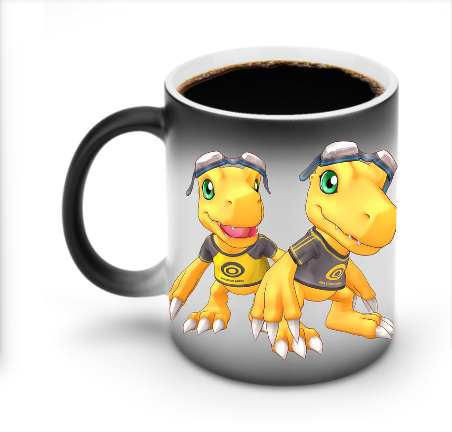 （画像用） Digimon デジタルモンスター/デジモン 温度変色マグカップ